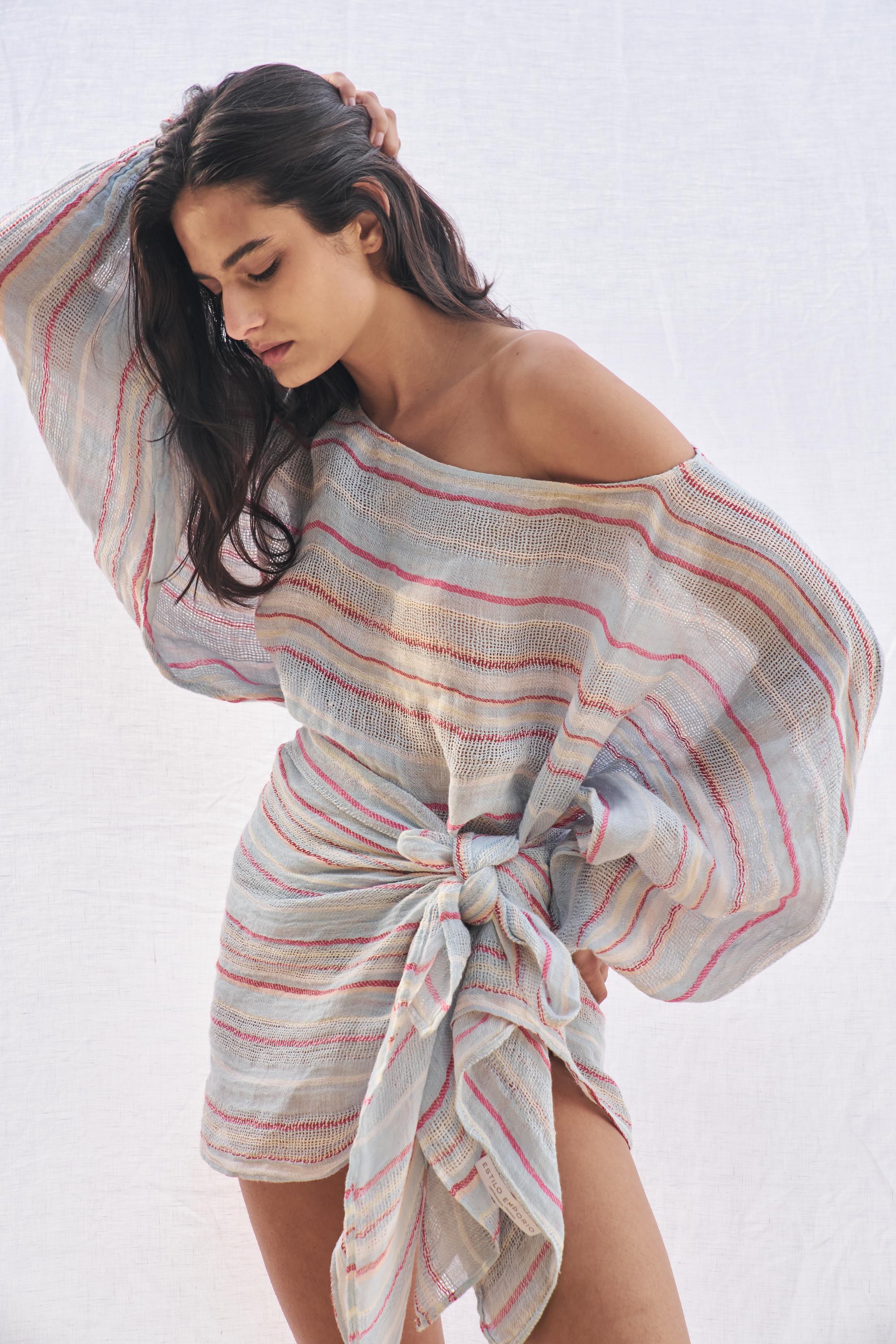 Indies Mini Pareo - Kalos Stripe
