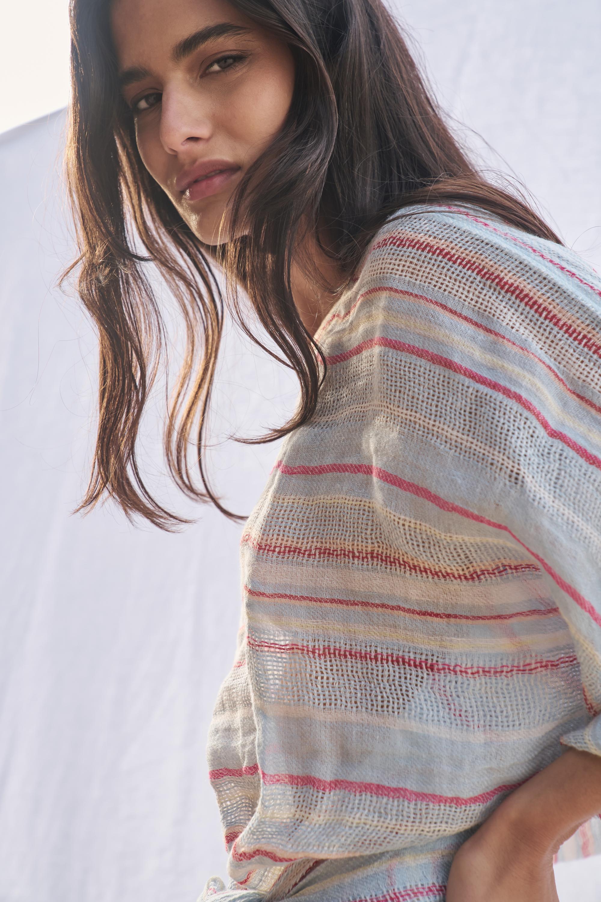 Polsi Top - Kalos Stripe