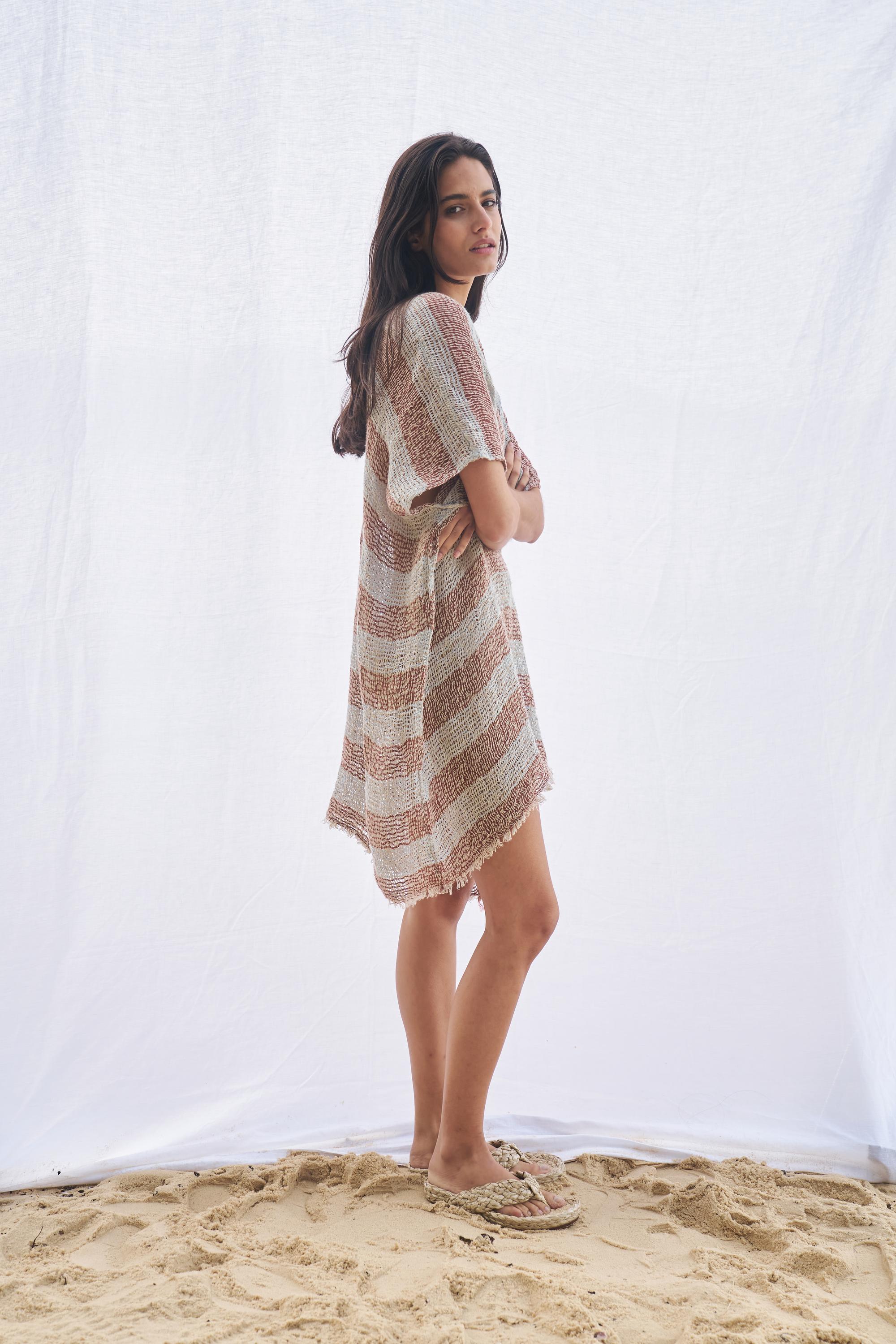 Cuadro Top + Dress - Pescatore Sky