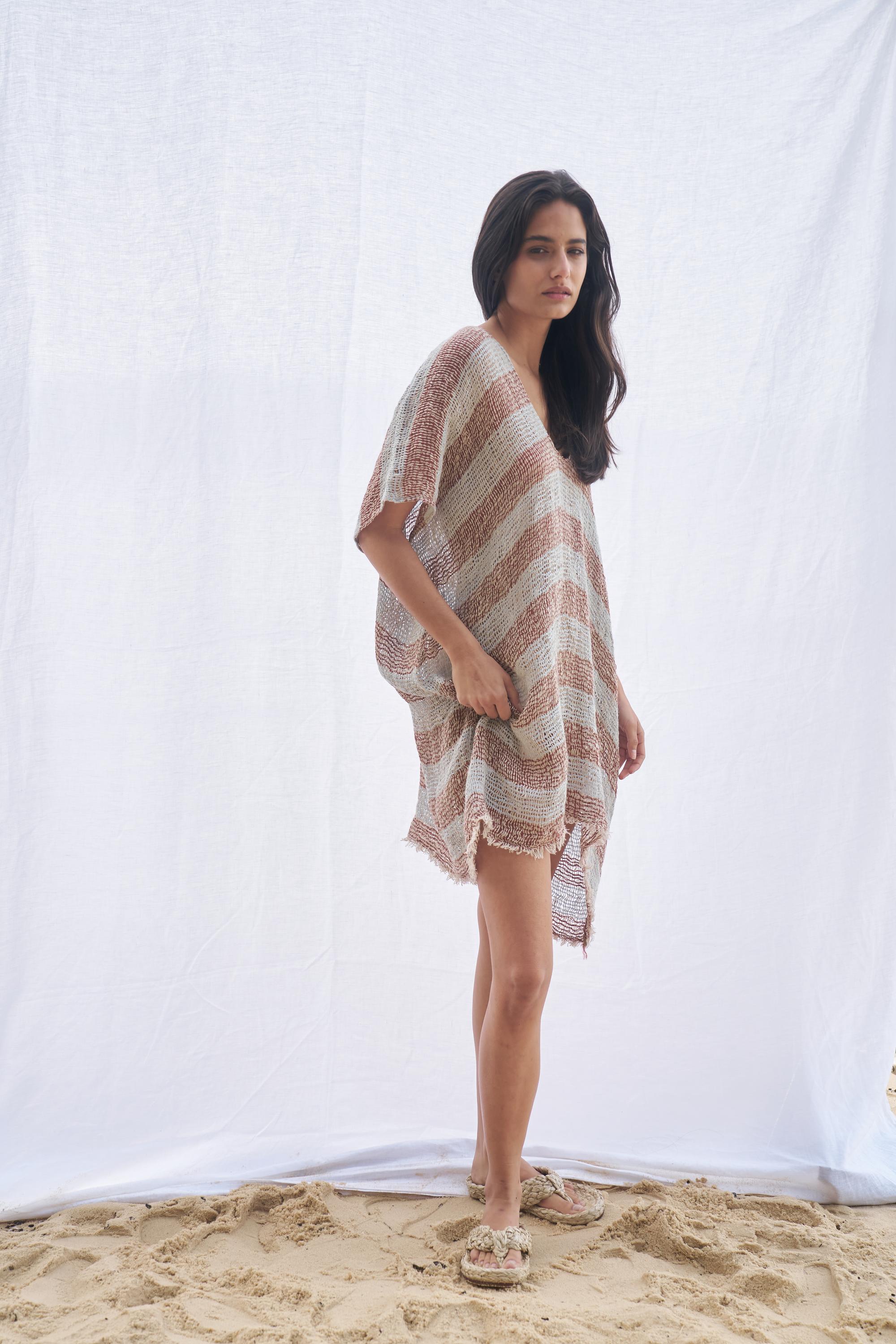 Cuadro Top + Dress - Pescatore Sky