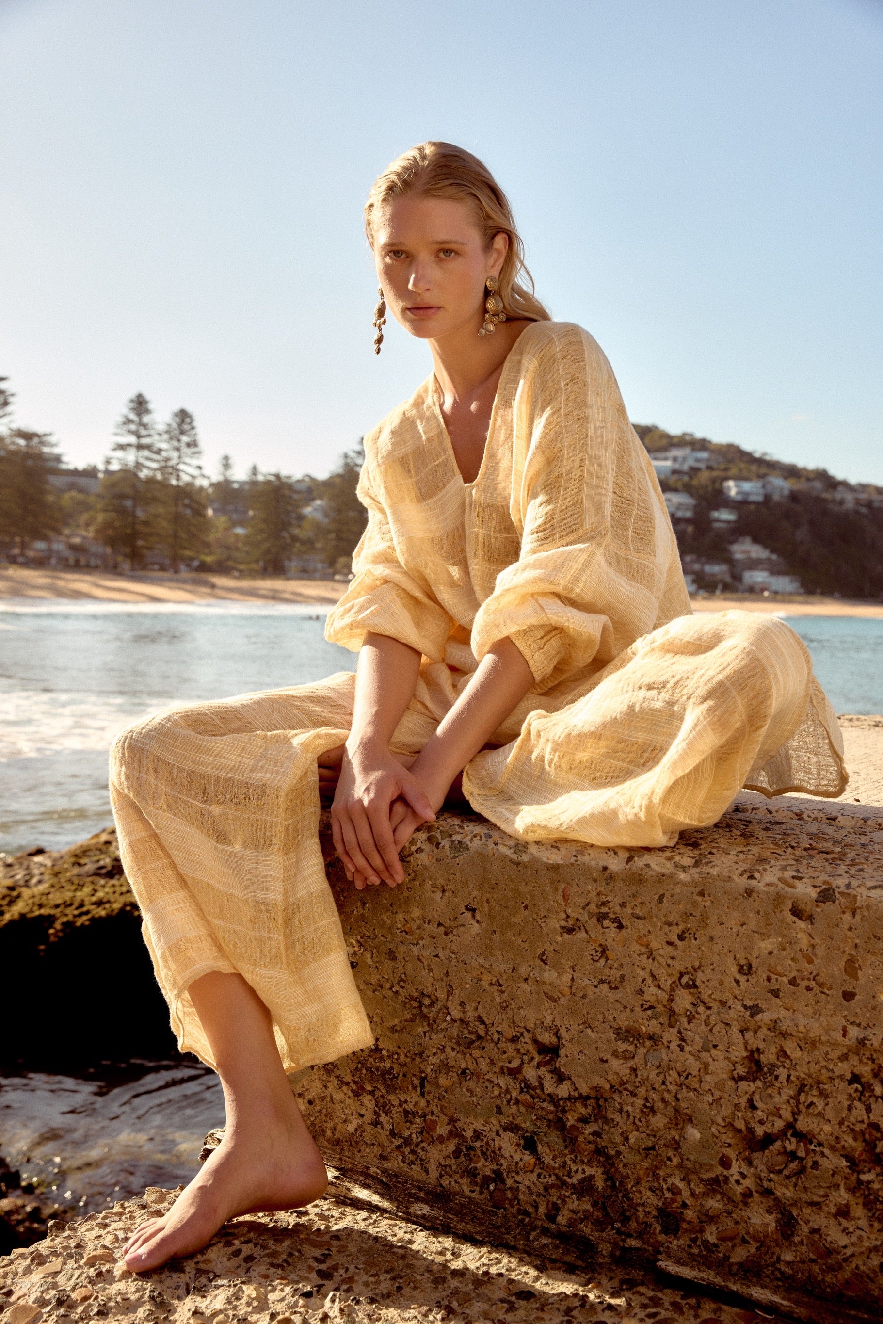 Villa Pant - Tela Atena Yellow