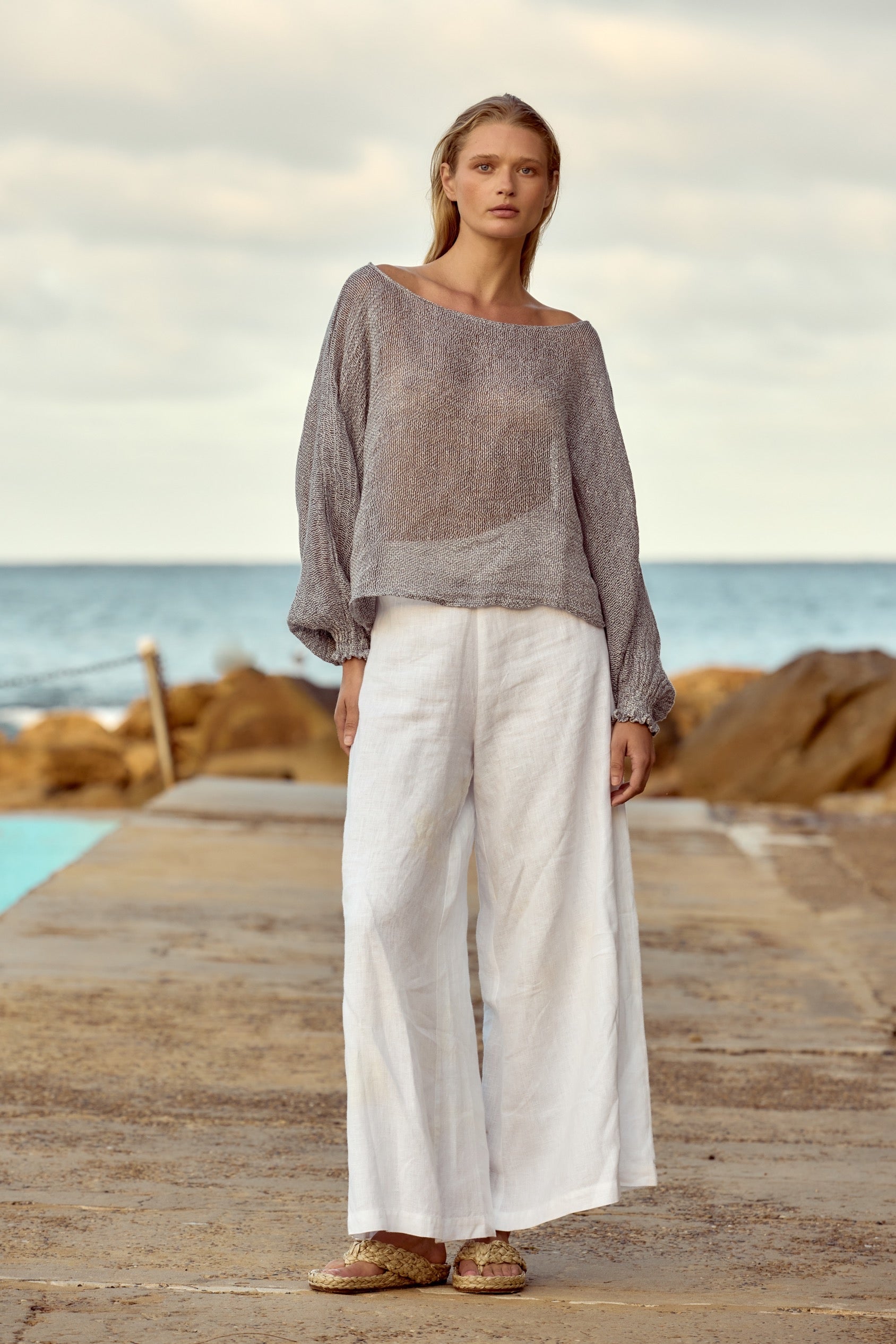 Polsi Top - Rete Anthracite