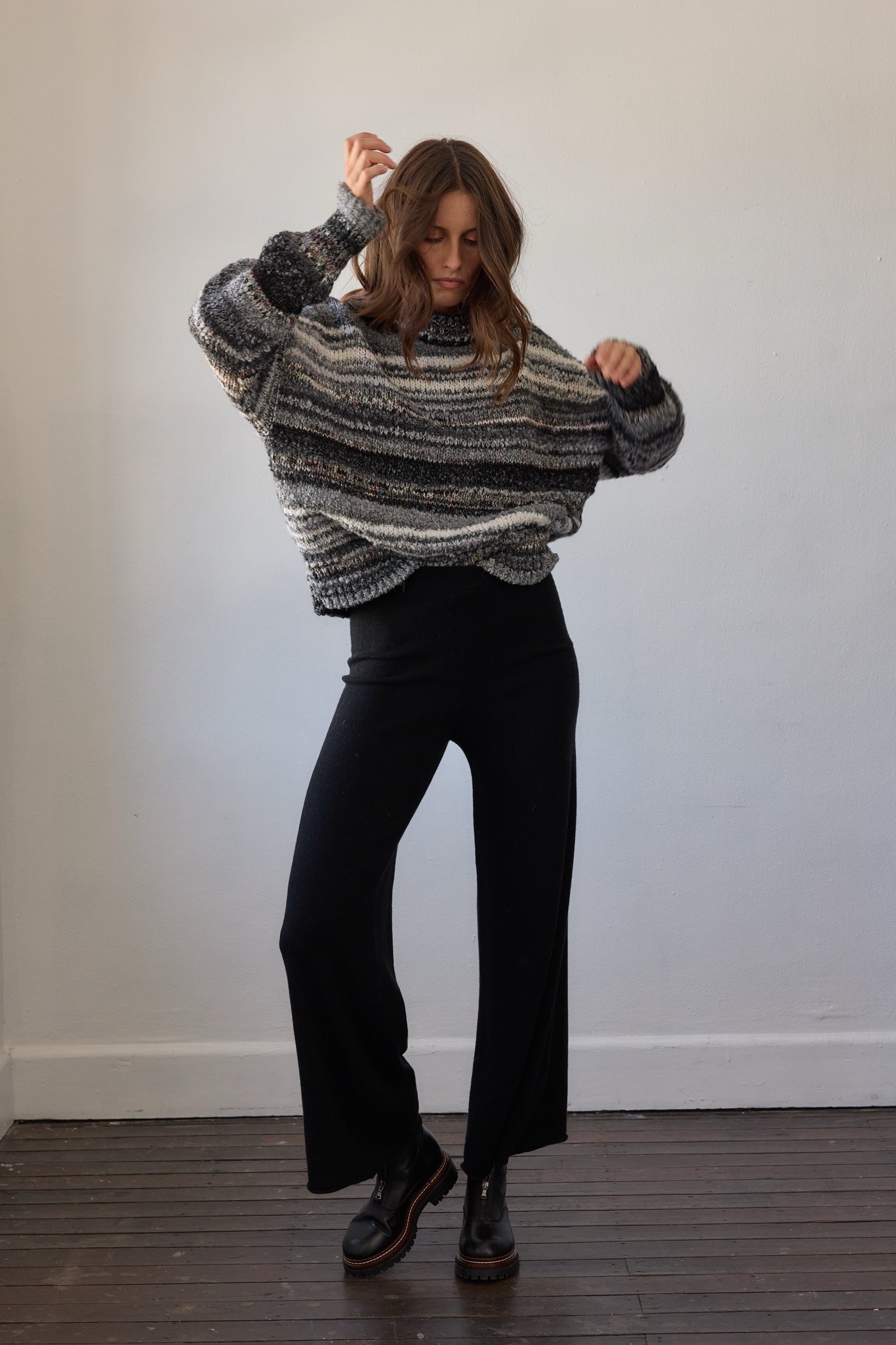 Zephyr Sweater - Black Multi
