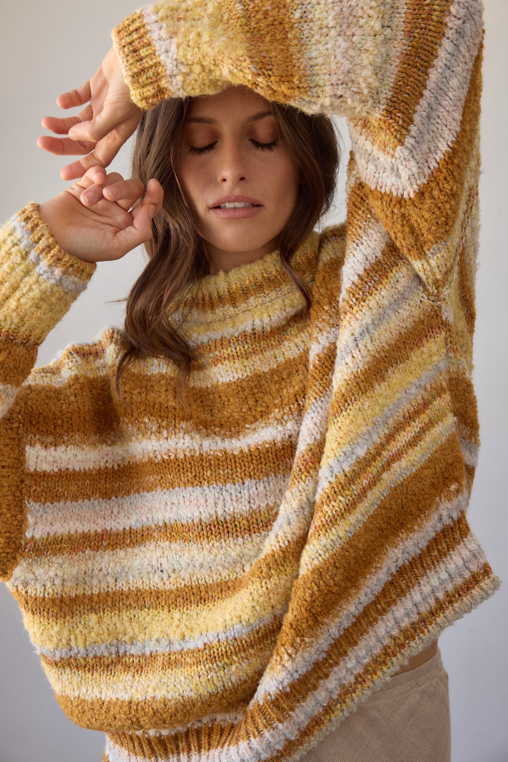 Zephyr Sweater - Marigold Multi