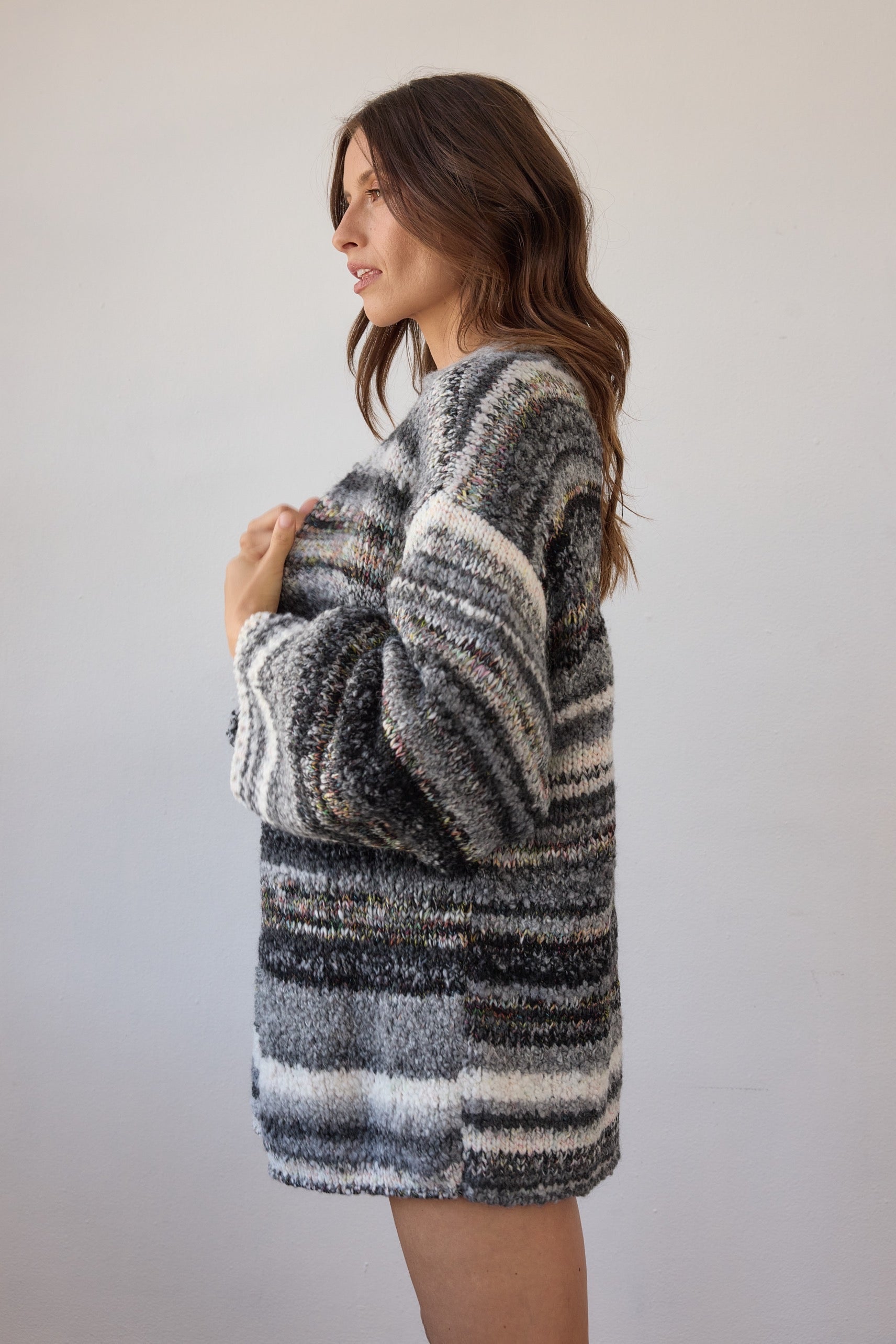 Luella Cardigan - Black Multi