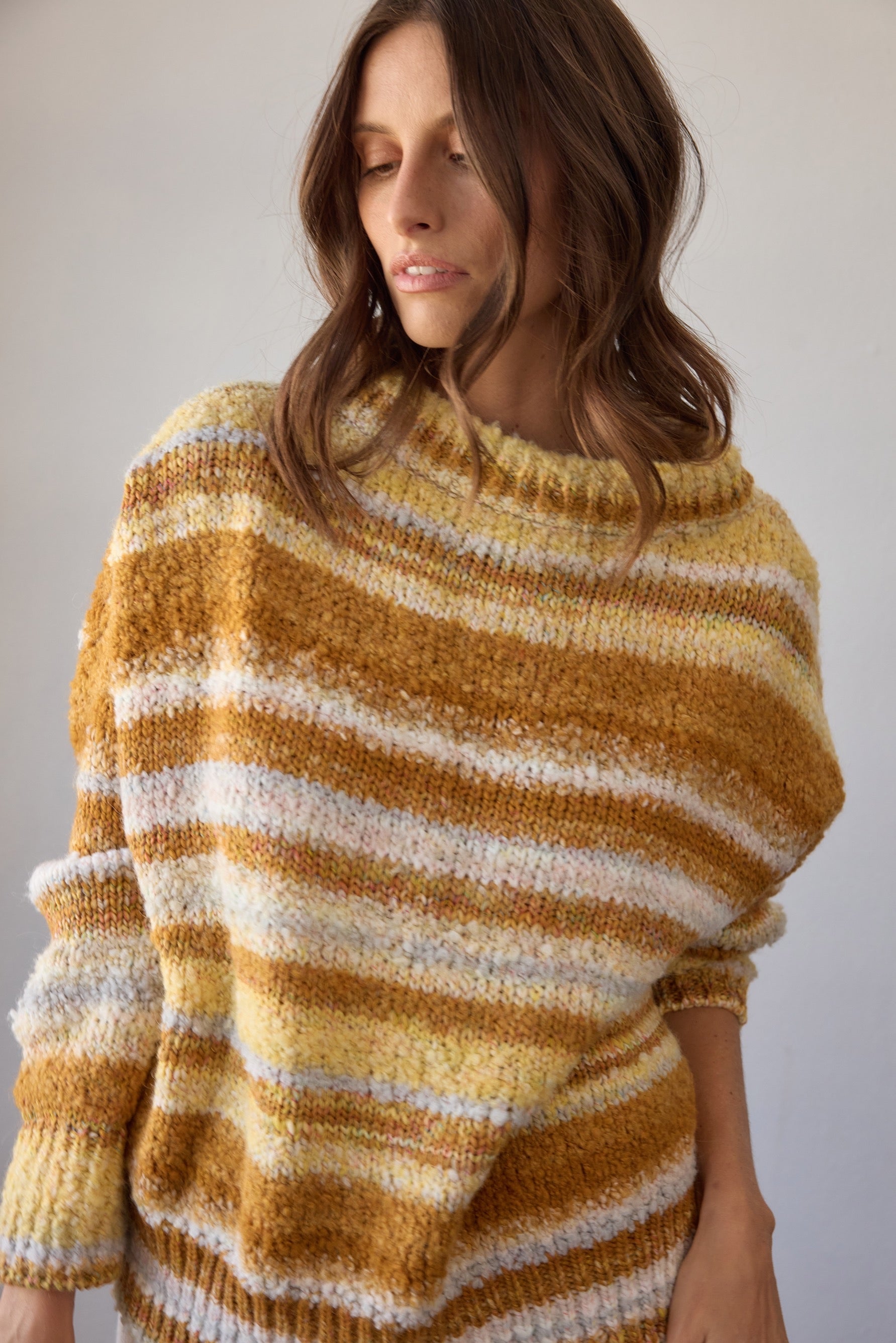 Zephyr Sweater - Marigold Multi