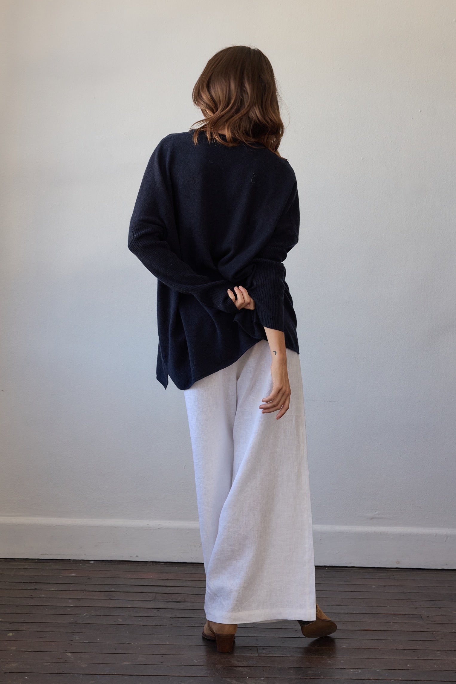 Zoe Cashmere Jumper - Navy
