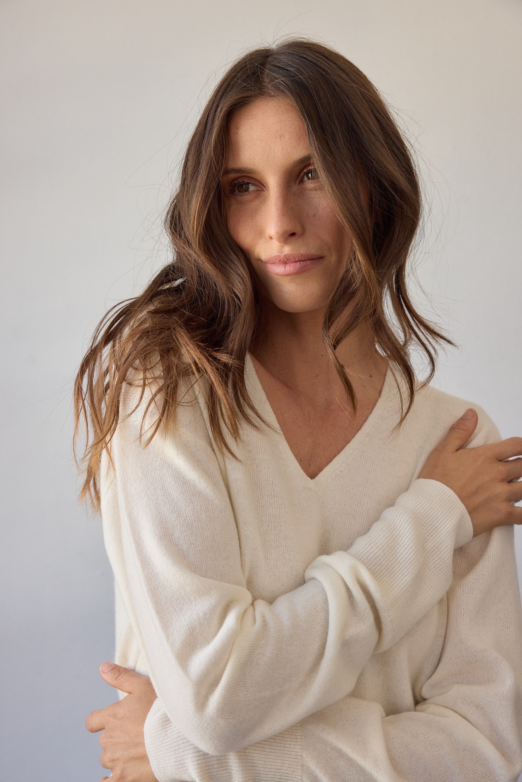 Colette Cashmere Sweater - Off White