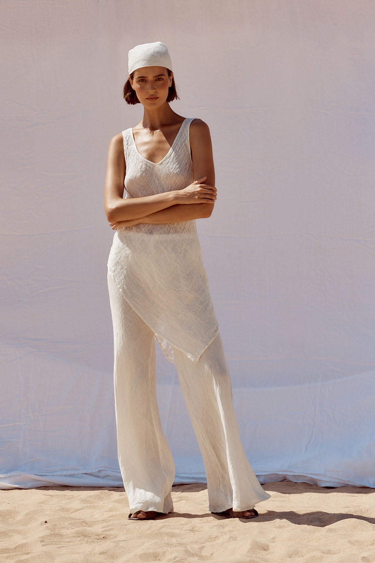 Novo Flare Pant - Brasile Panna