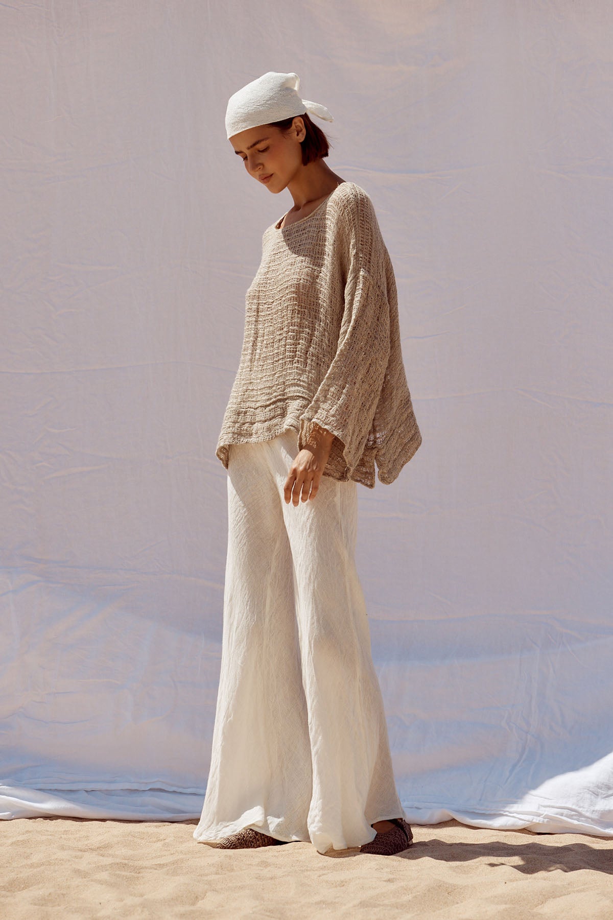 Novo Flare Pant - Brasile Panna