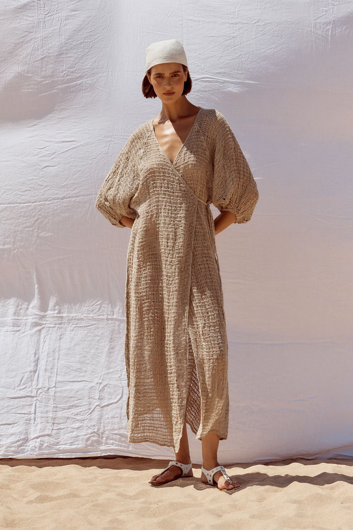 Maxi Ainu + Duster - Cestino Natural