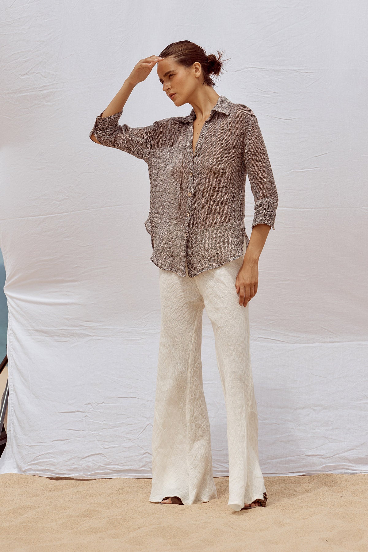 Arch Shirt - Rete Chocolate