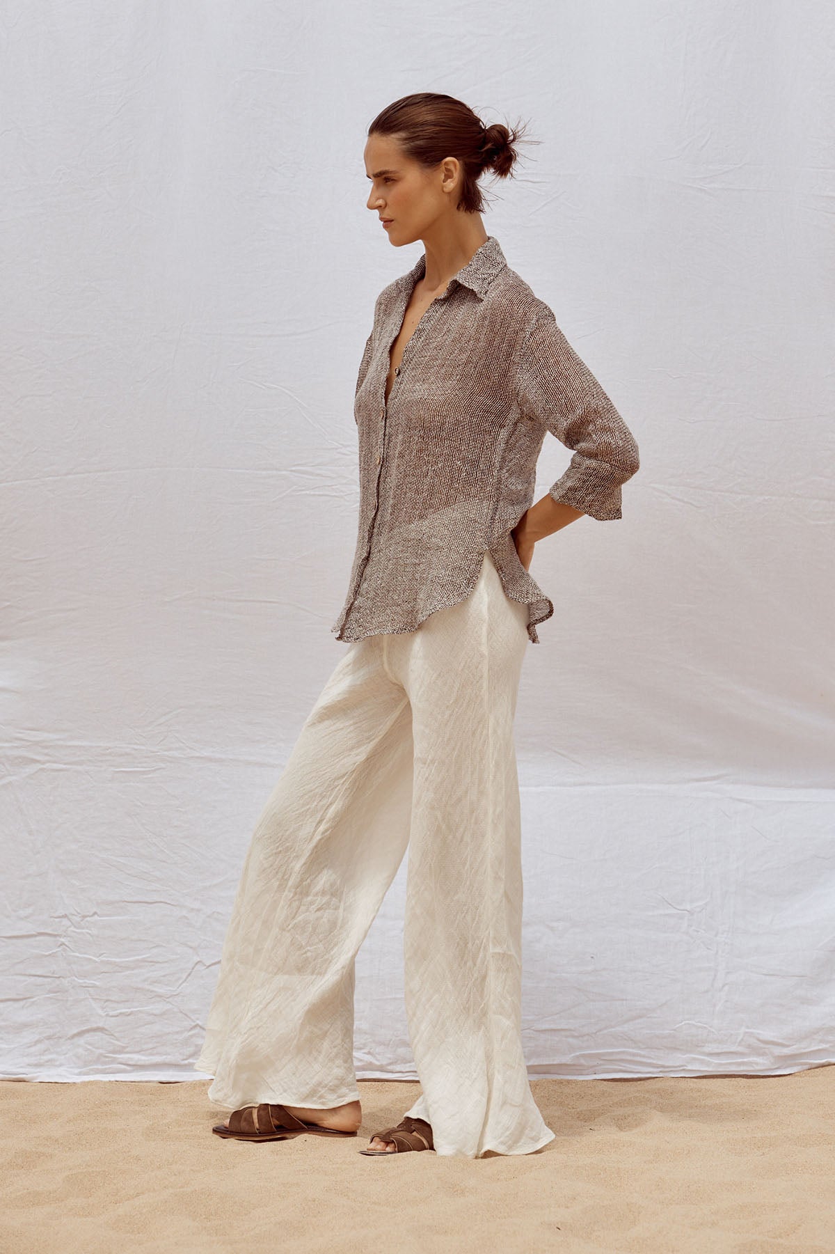 Arch Shirt - Rete Chocolate