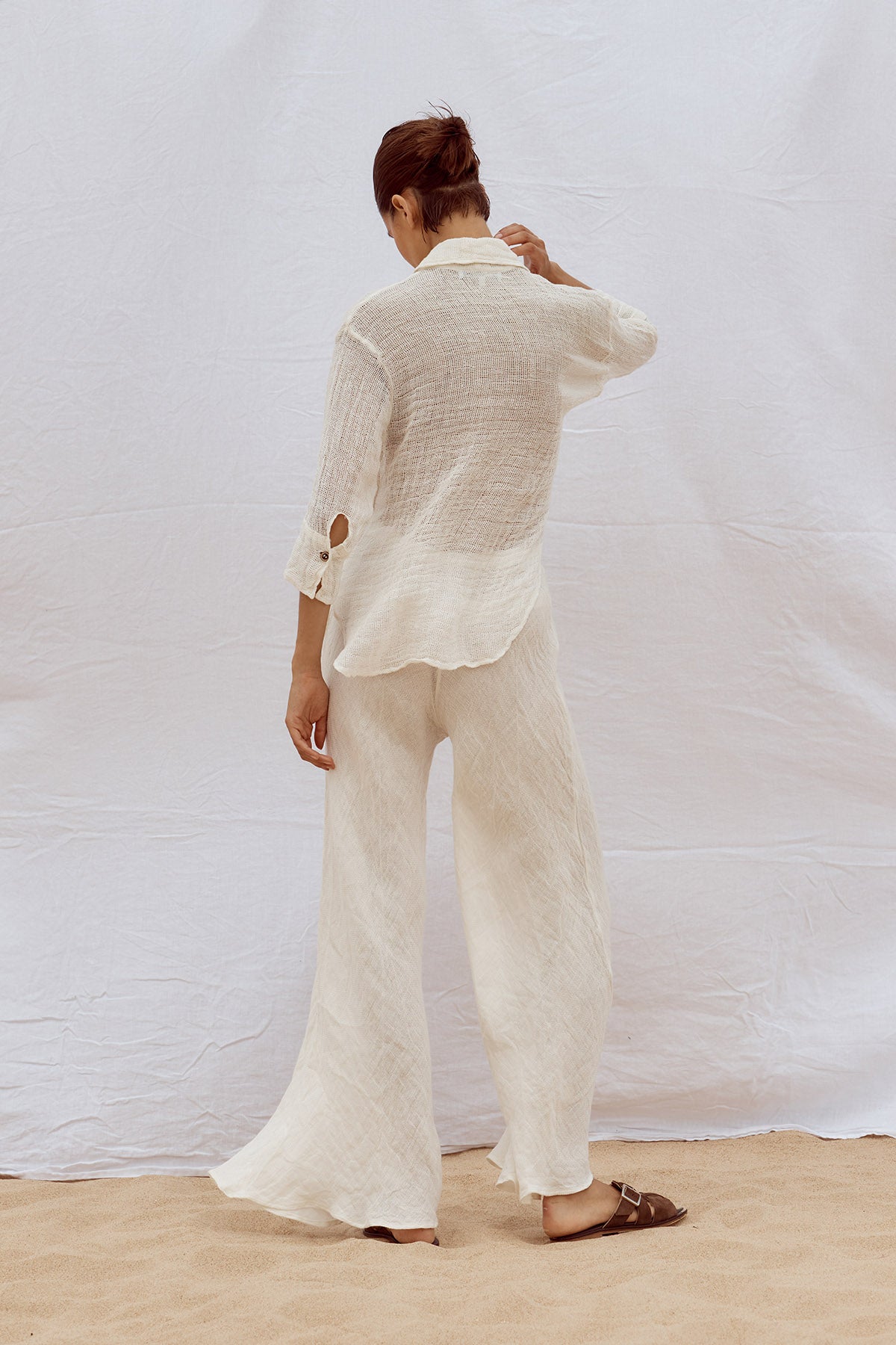 Novo Flare Pant - Brasile Panna