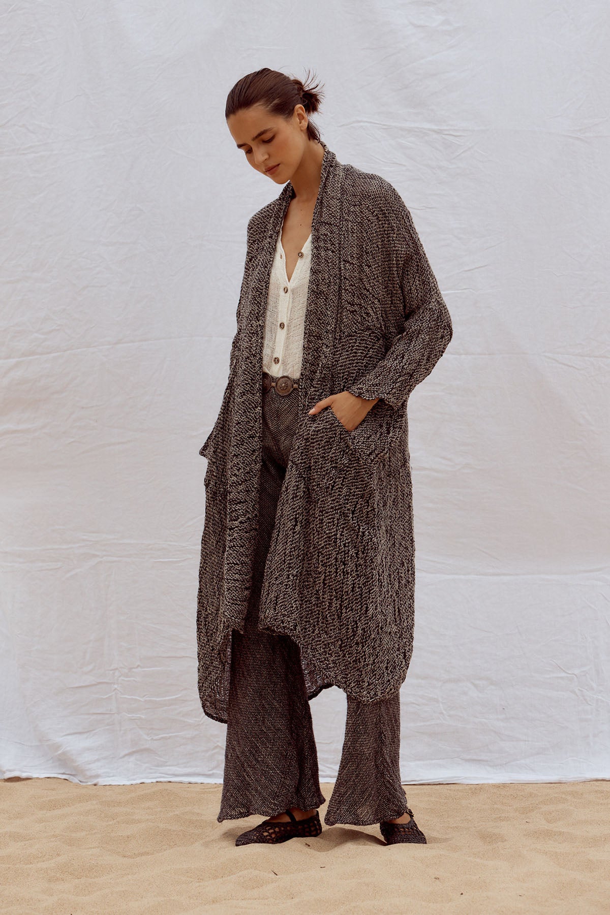 Odissea Coat - Tela Corteccia - LAST ONE