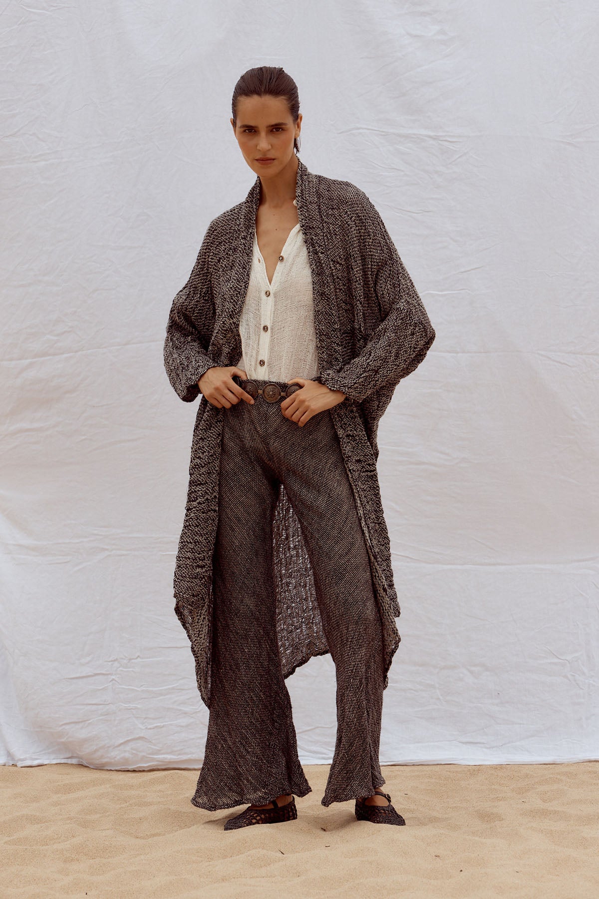 Odissea Coat - Tela Corteccia - LAST ONE
