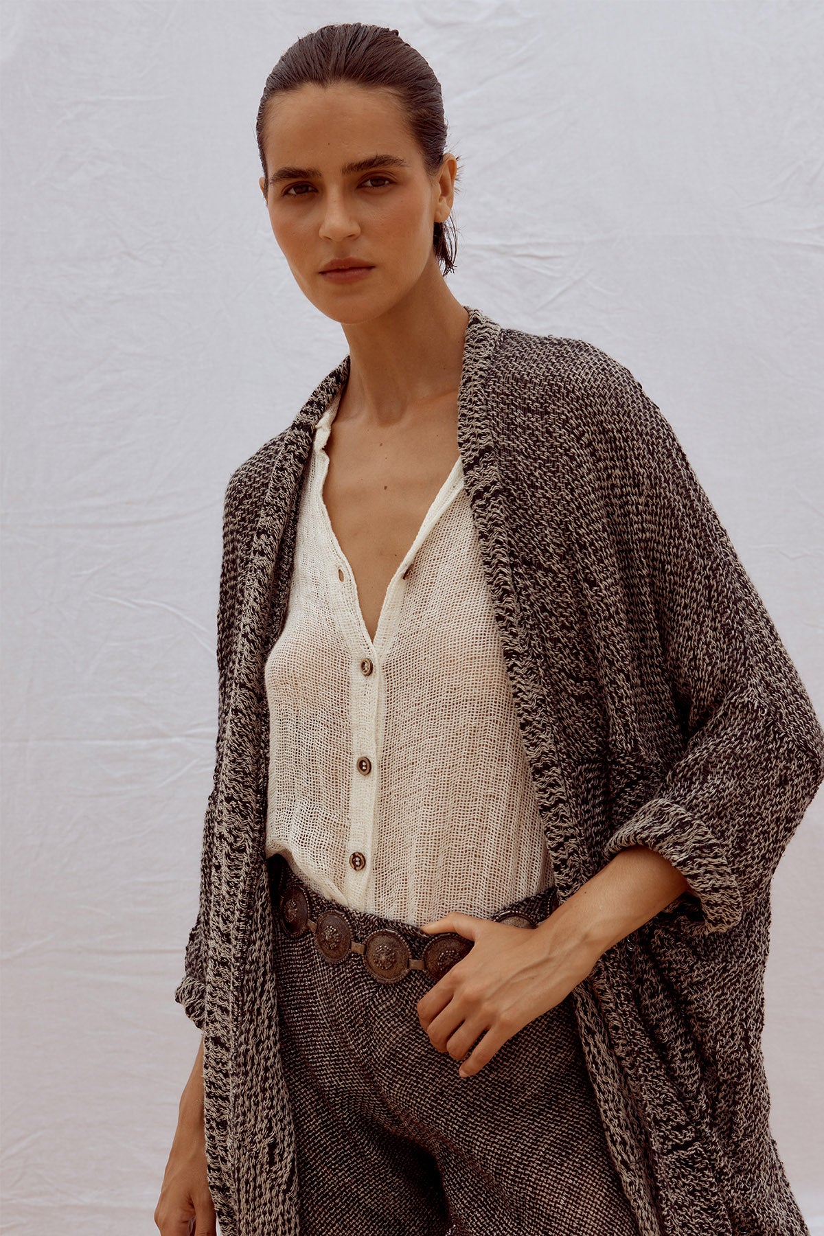 Odissea Coat - Tela Corteccia - LAST ONE