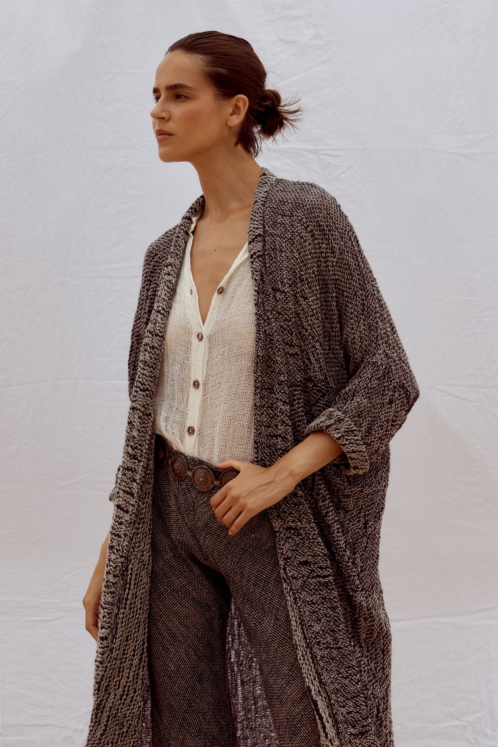 Odissea Coat - Tela Corteccia - LAST ONE