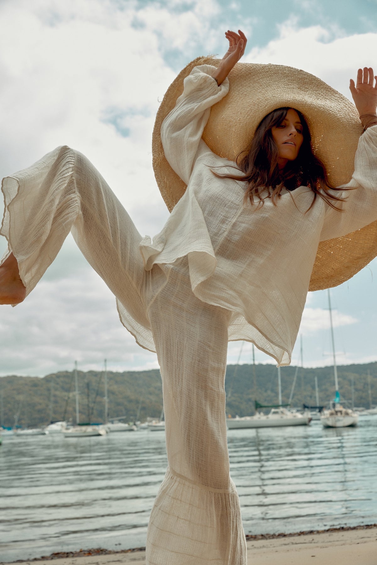 Salucita Pant - Fiamma Panna
