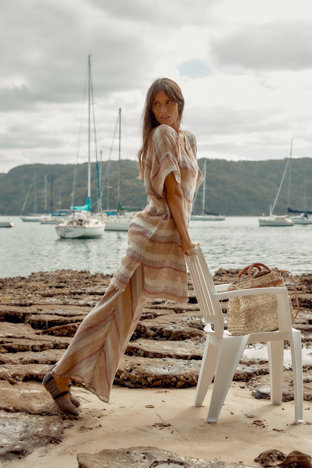 Novo Flare Pant - Bacco Stripe