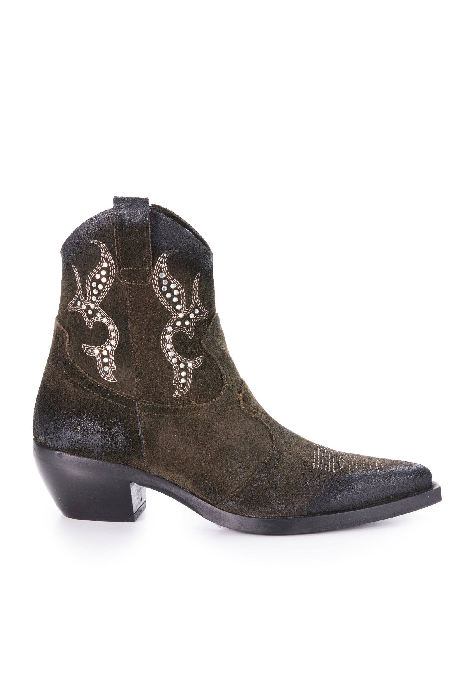 Motif Heritage Suede Boot - Olive - LAST PAIR - Size 39