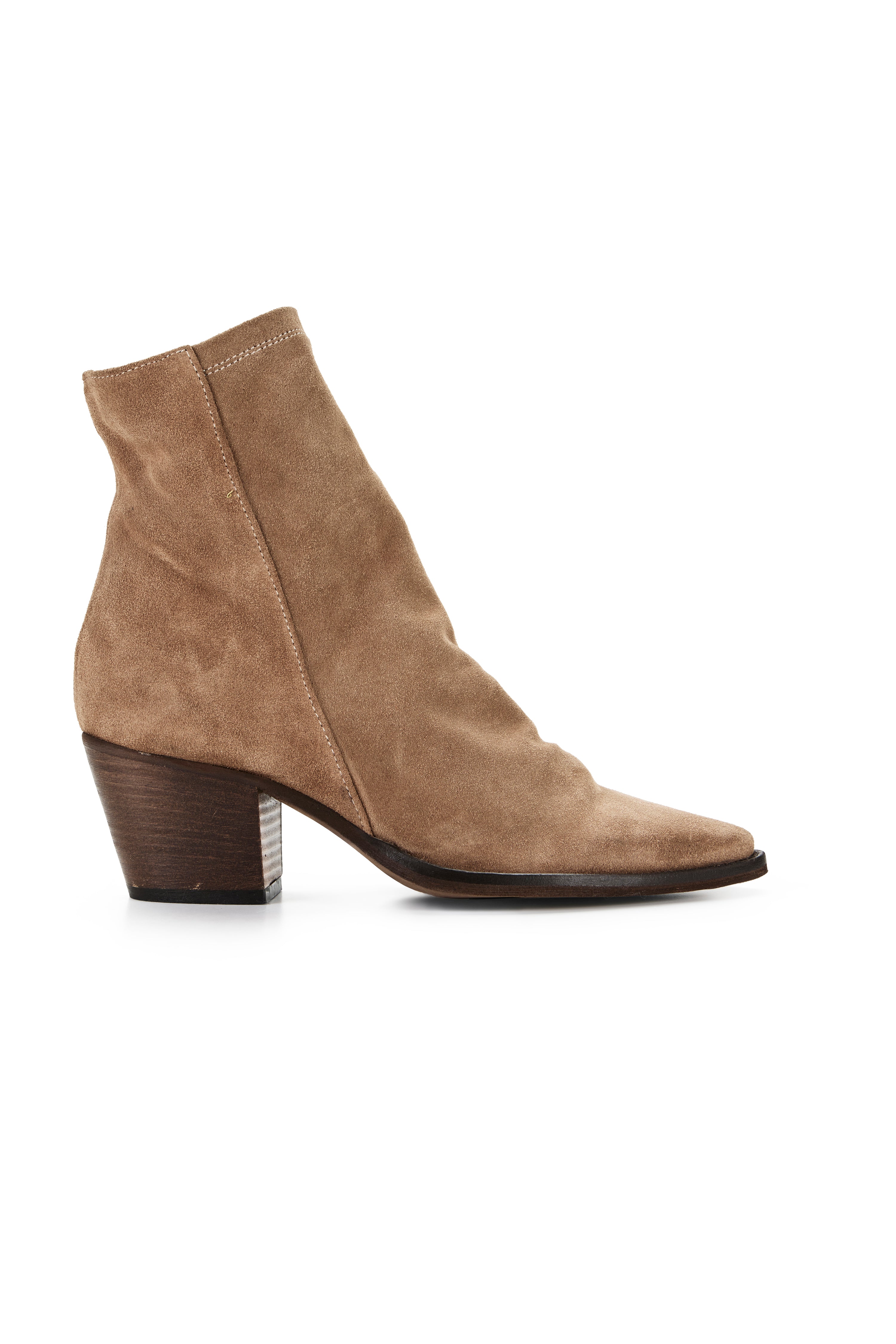 Suede Destello Boot - Camel Suede