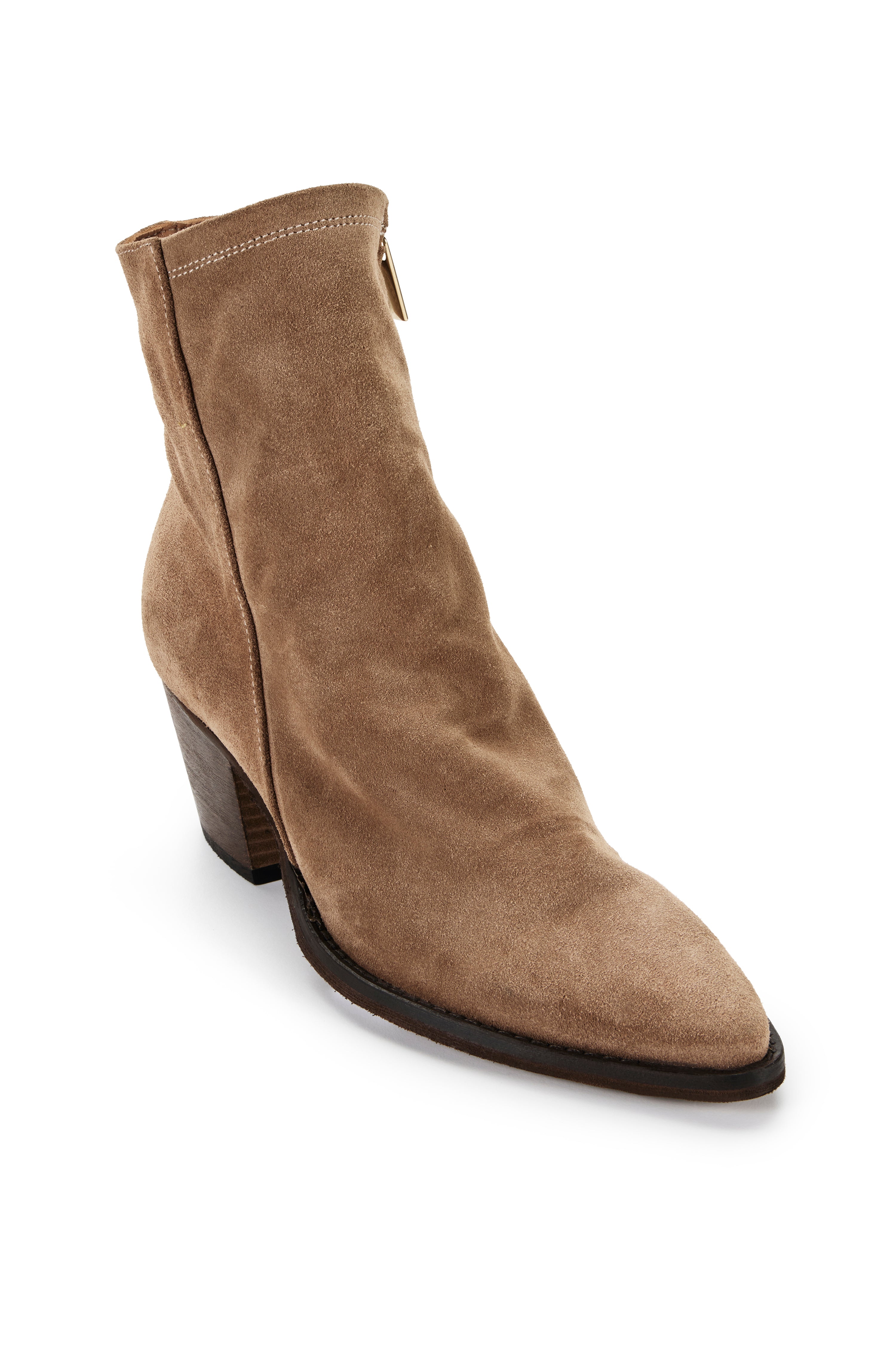 Suede Destello Boot - Camel Suede