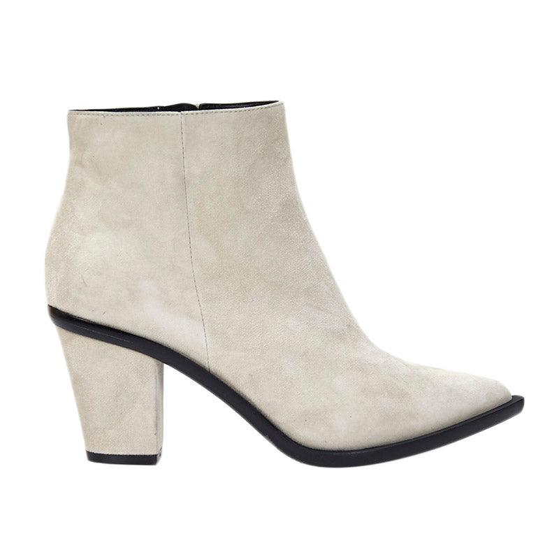 Stacked Heel Boot - Vodka
