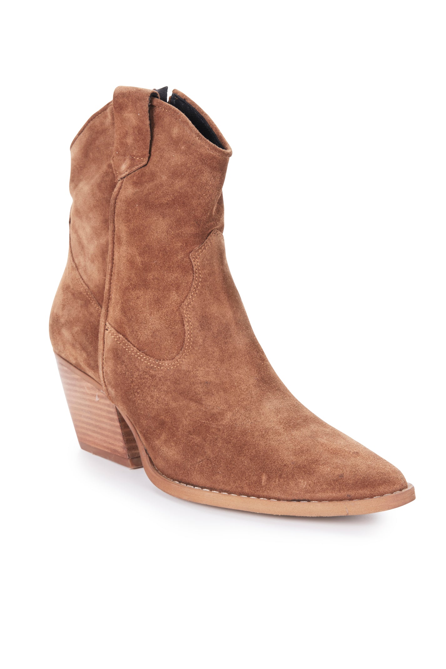 Cavalier Suede Boot - Tan