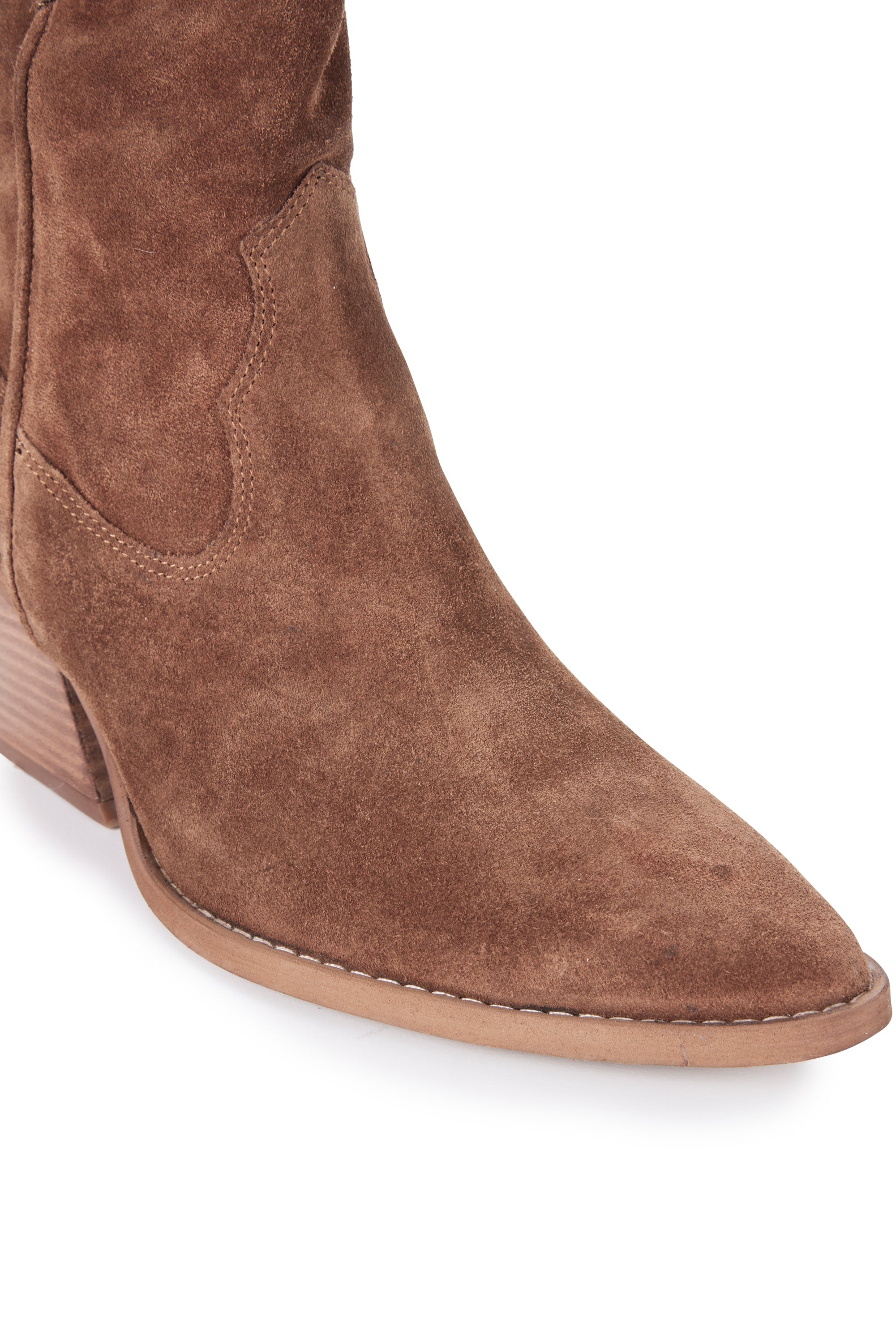 Cavalier Suede Boot - Tan