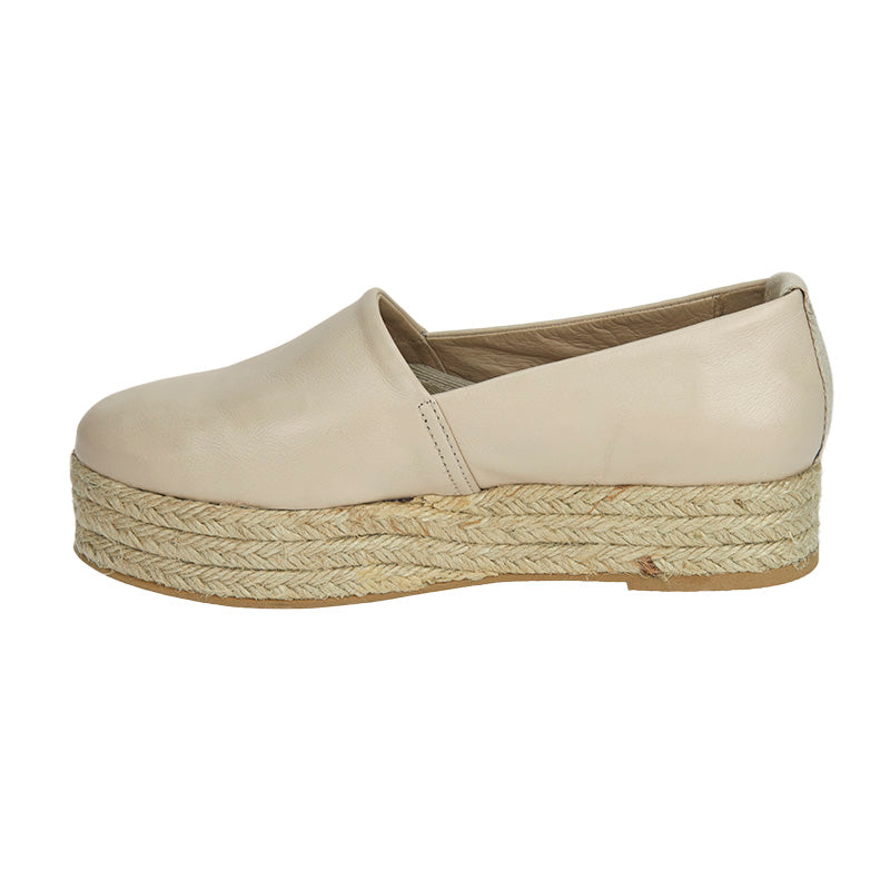 Calista Espadrille - Porcelain - Sample Size 37