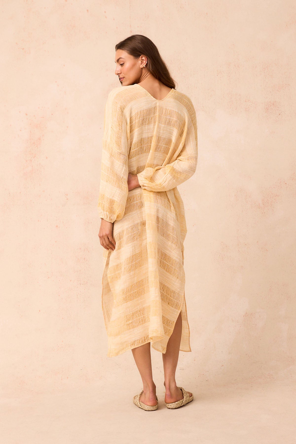 Dolcezza Dress - Tela Atena Yellow