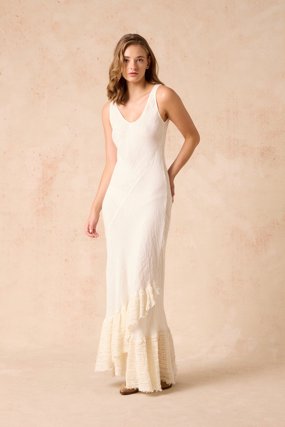 Flunsa Dress - Brasile Panna