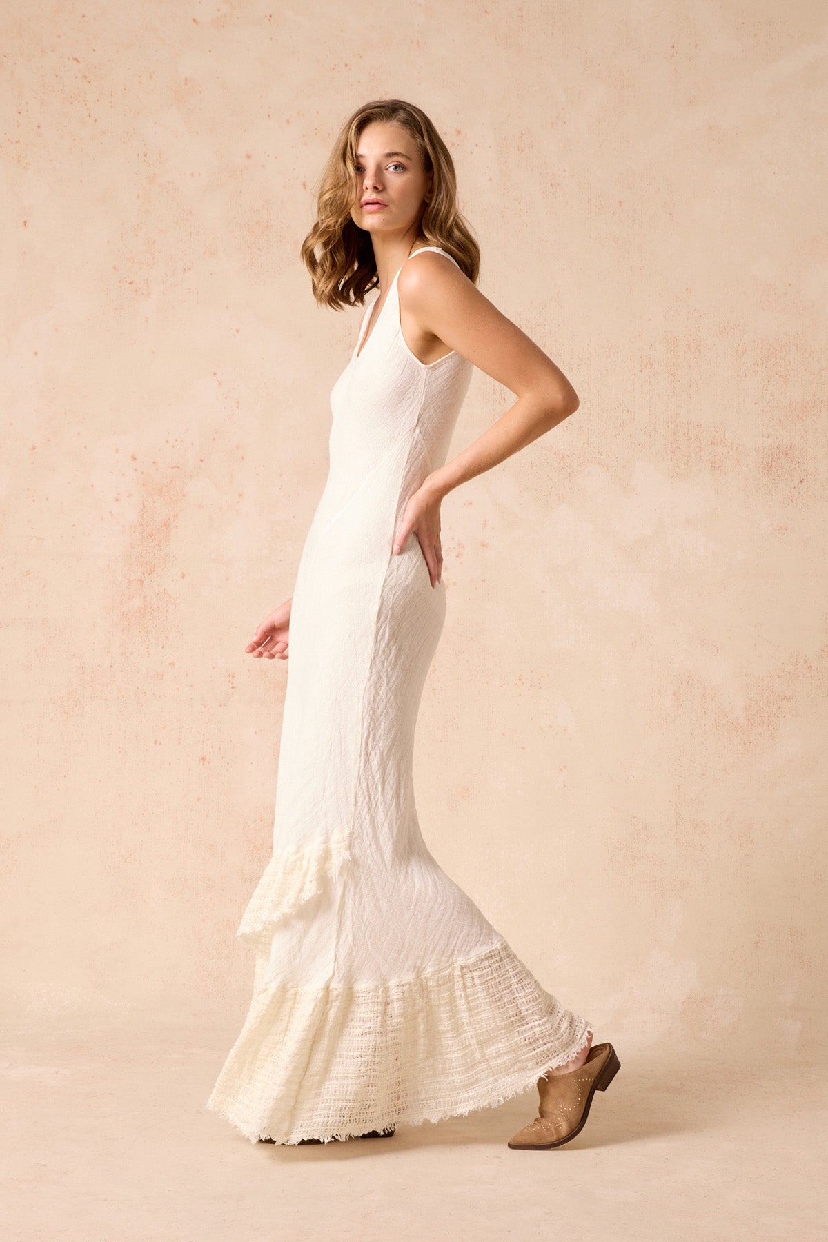 Flunsa Dress - Brasile Panna