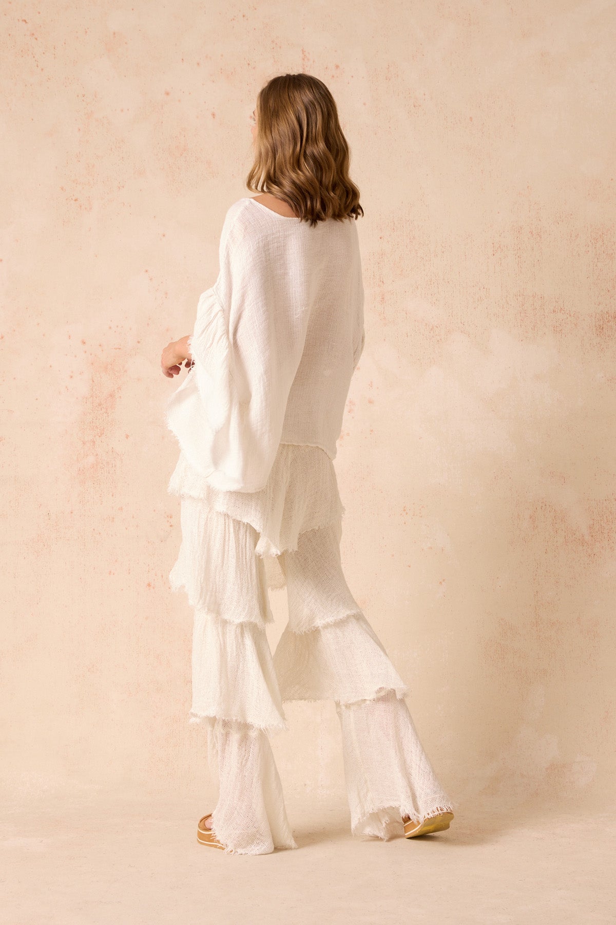 Gioiello Pant - Rete Panna