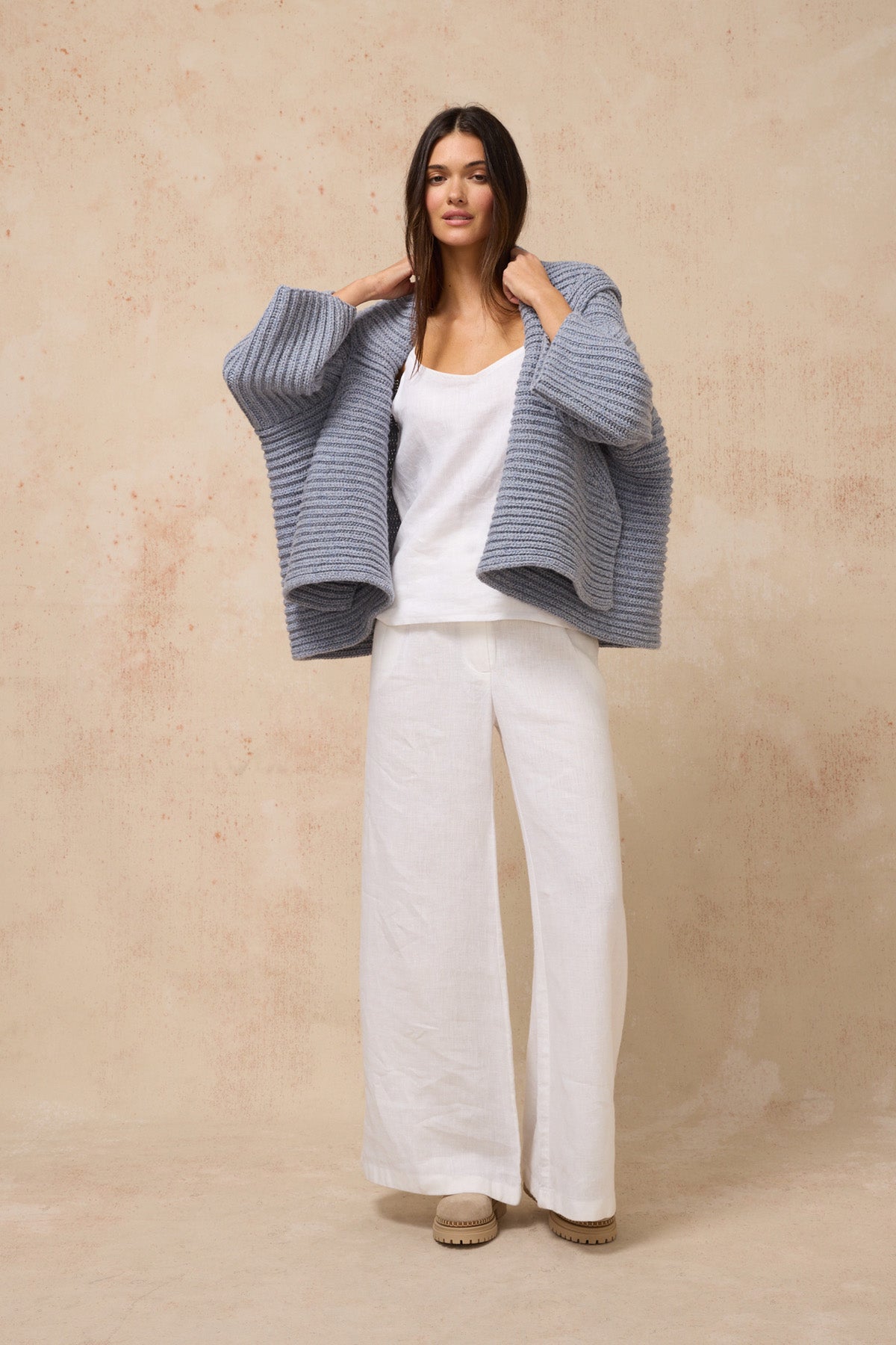 Gusty Wool Jacket - Light Denim