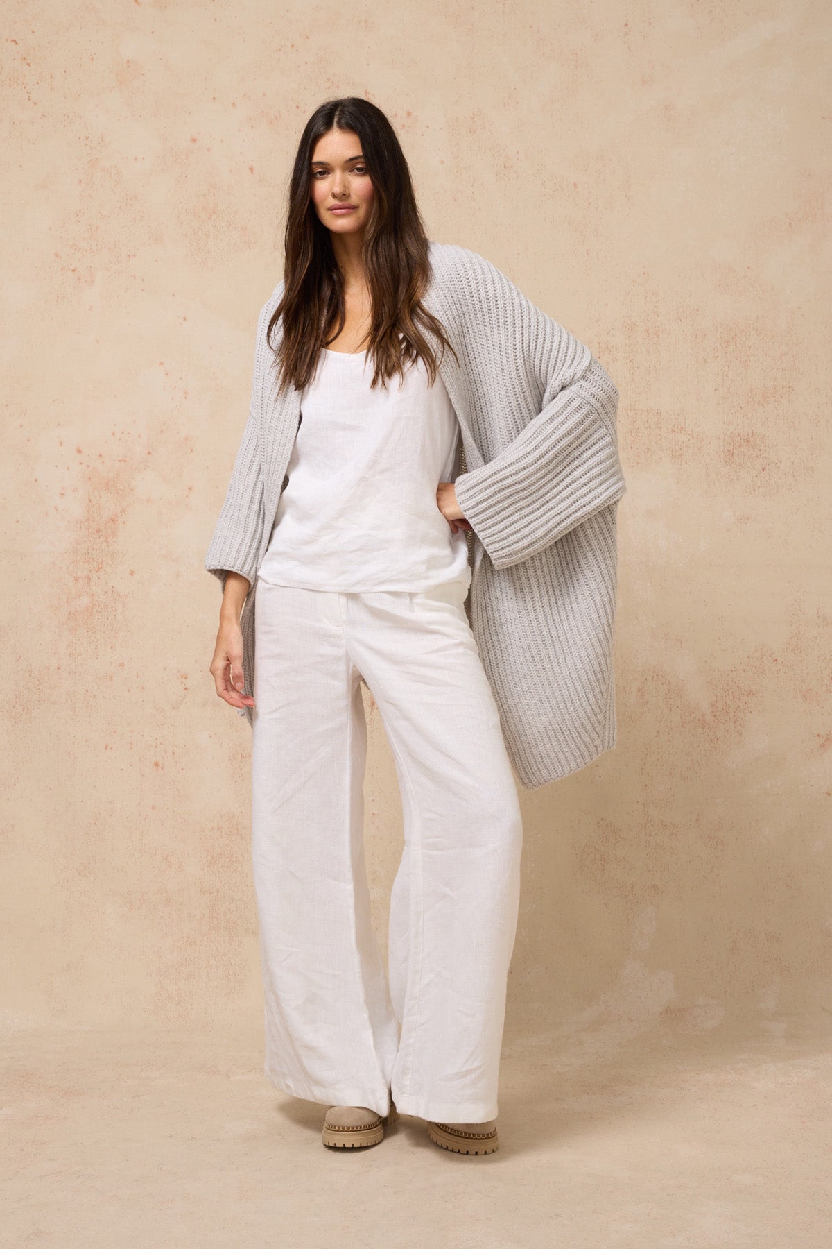 Gusty Wool Jacket - Oyster