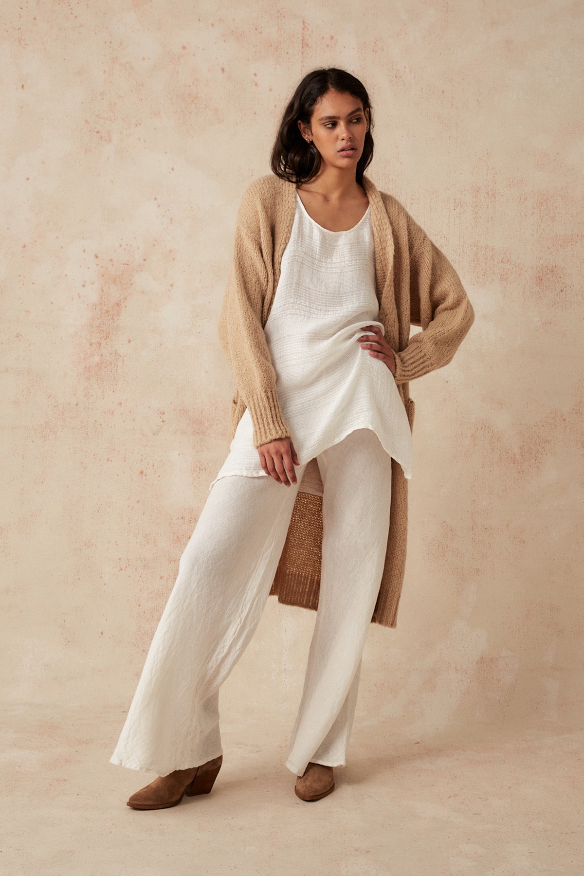 Celine Coat - Brown Sugar - Sample