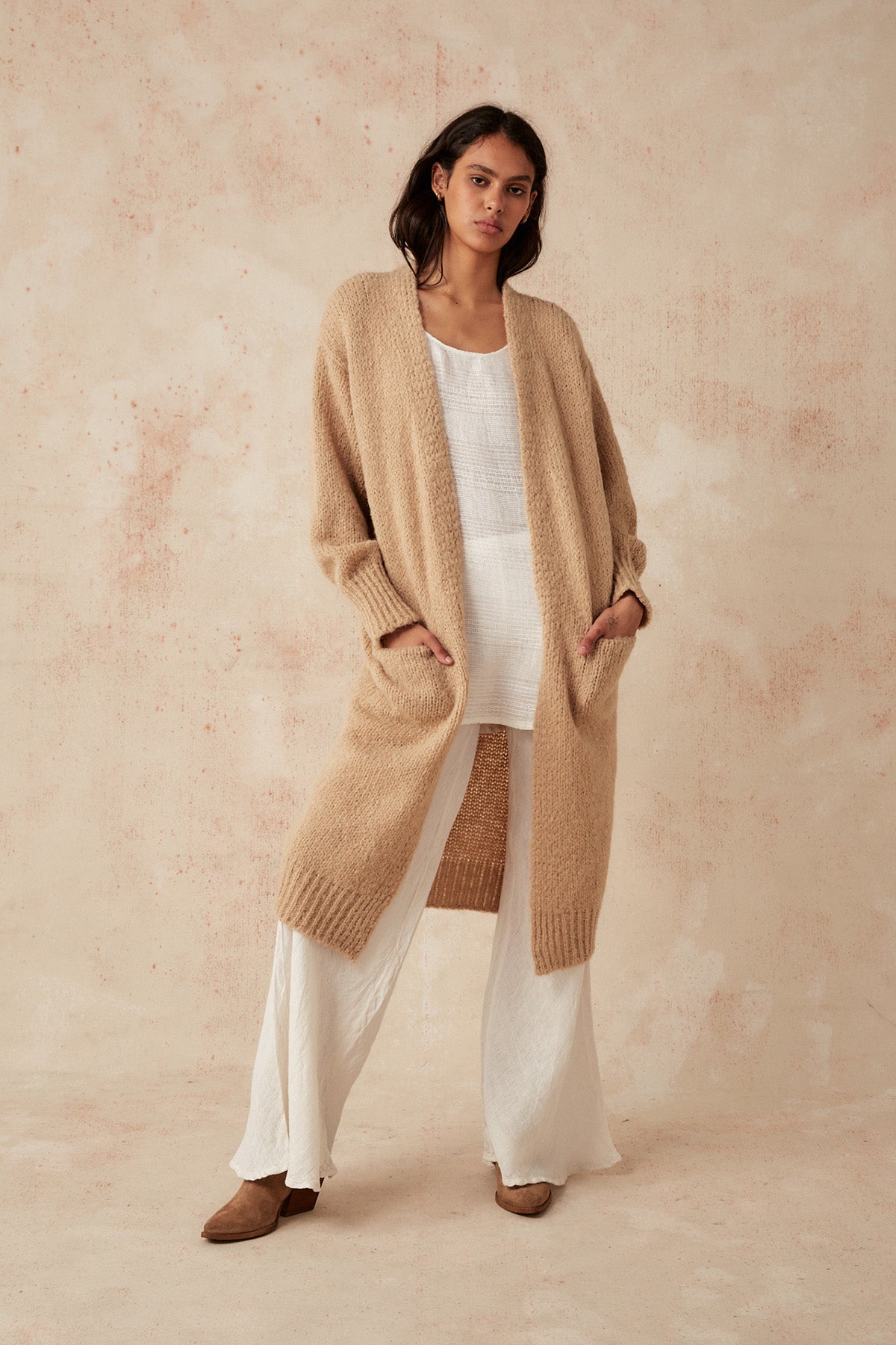 Celine Coat - Brown Sugar - Sample