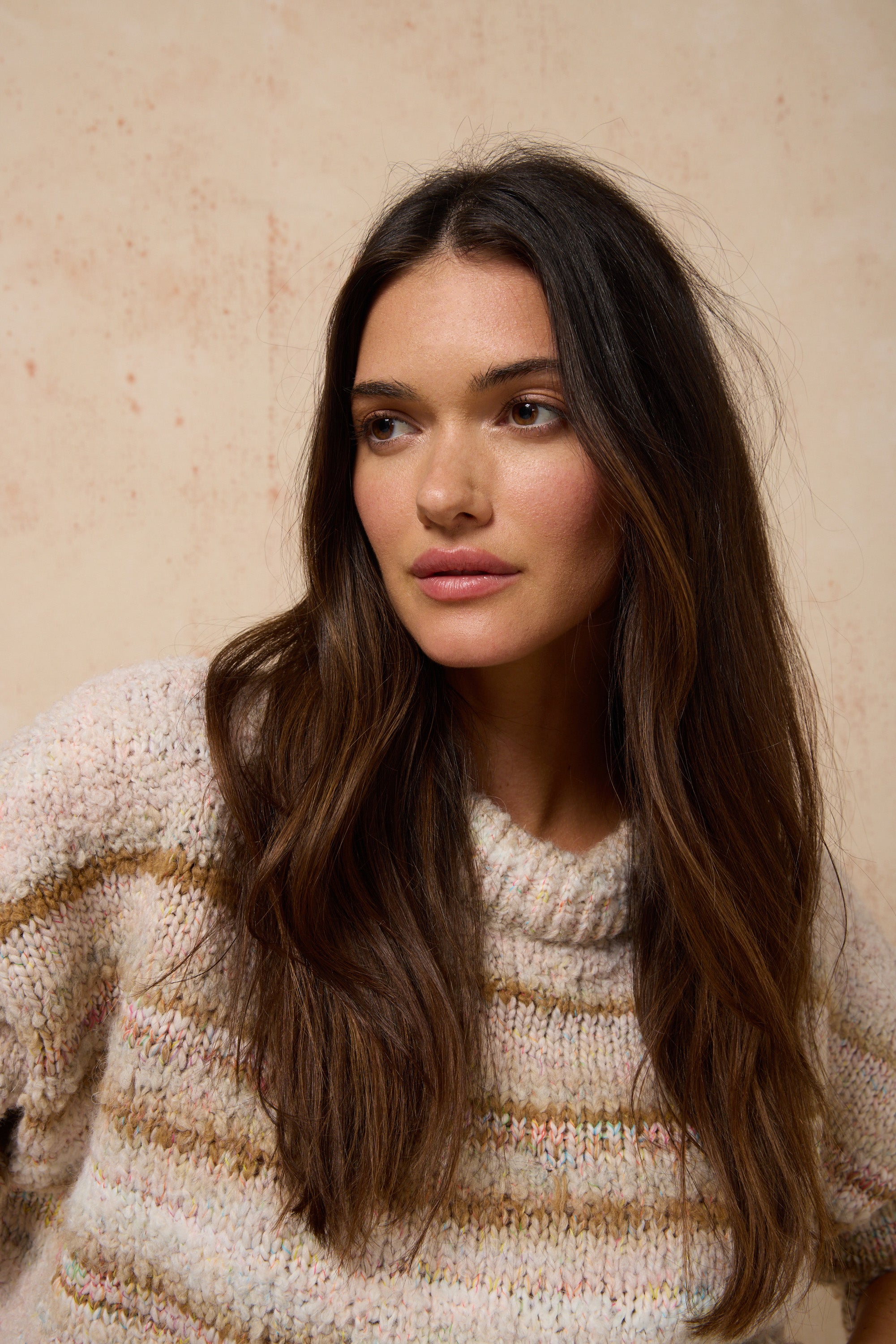 Zephyr Sweater - Stone Multi