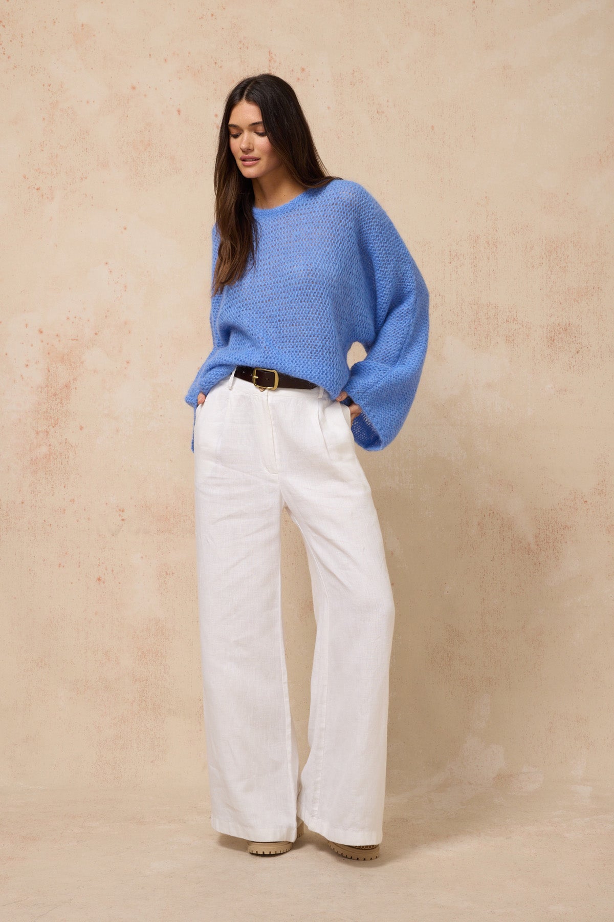 Playa Sweater - Cornflower Blue