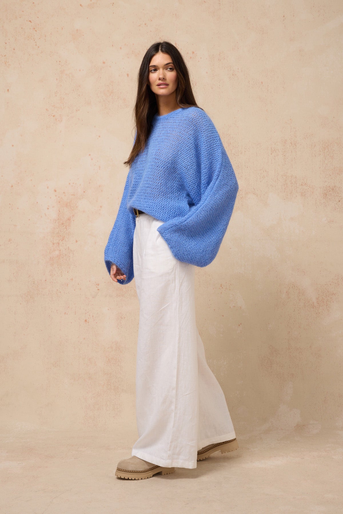 Playa Sweater - Cornflower Blue