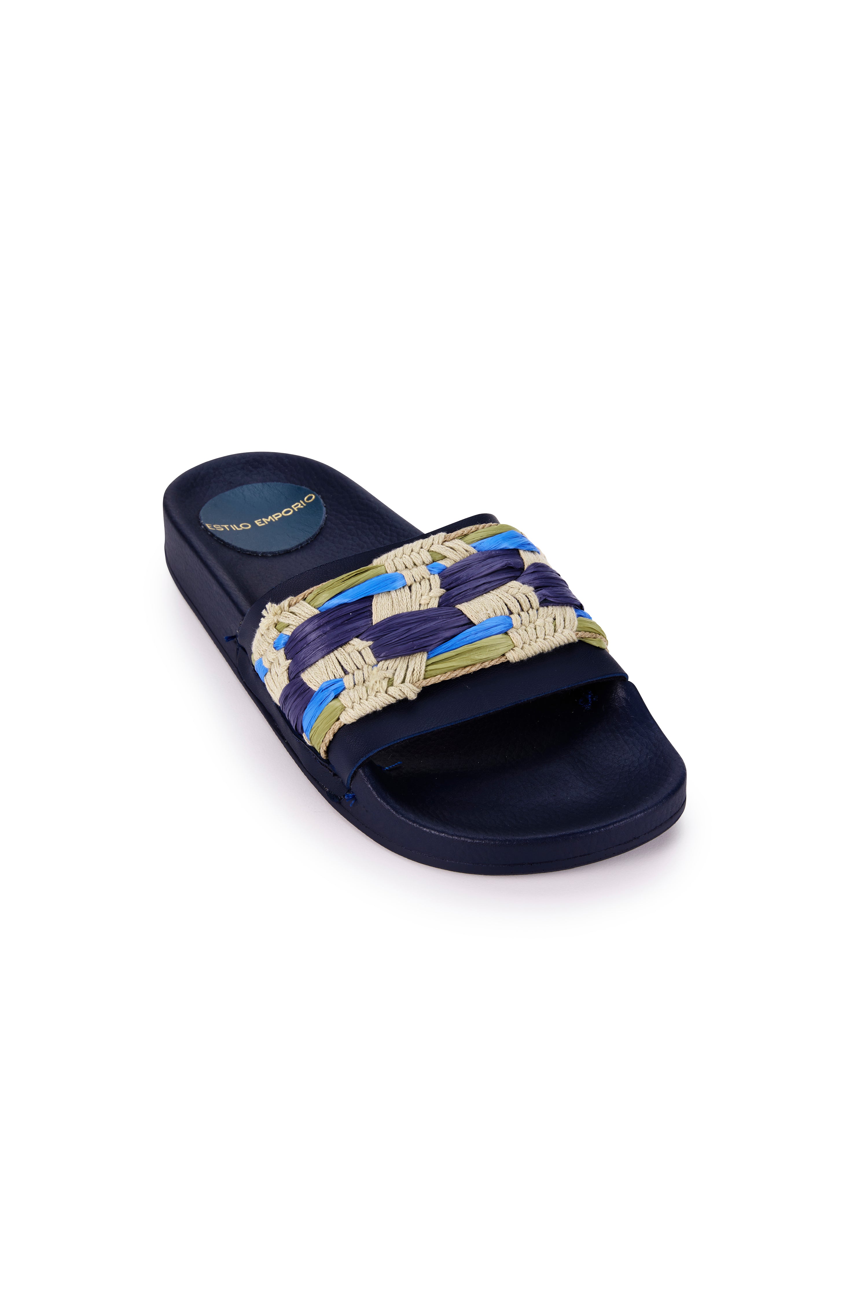 Malibu Slide - Blue Multi - LAST PAIR - Size 37