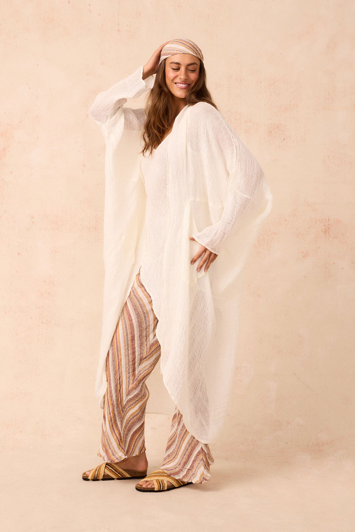 Odissea Coat -Rete Panna