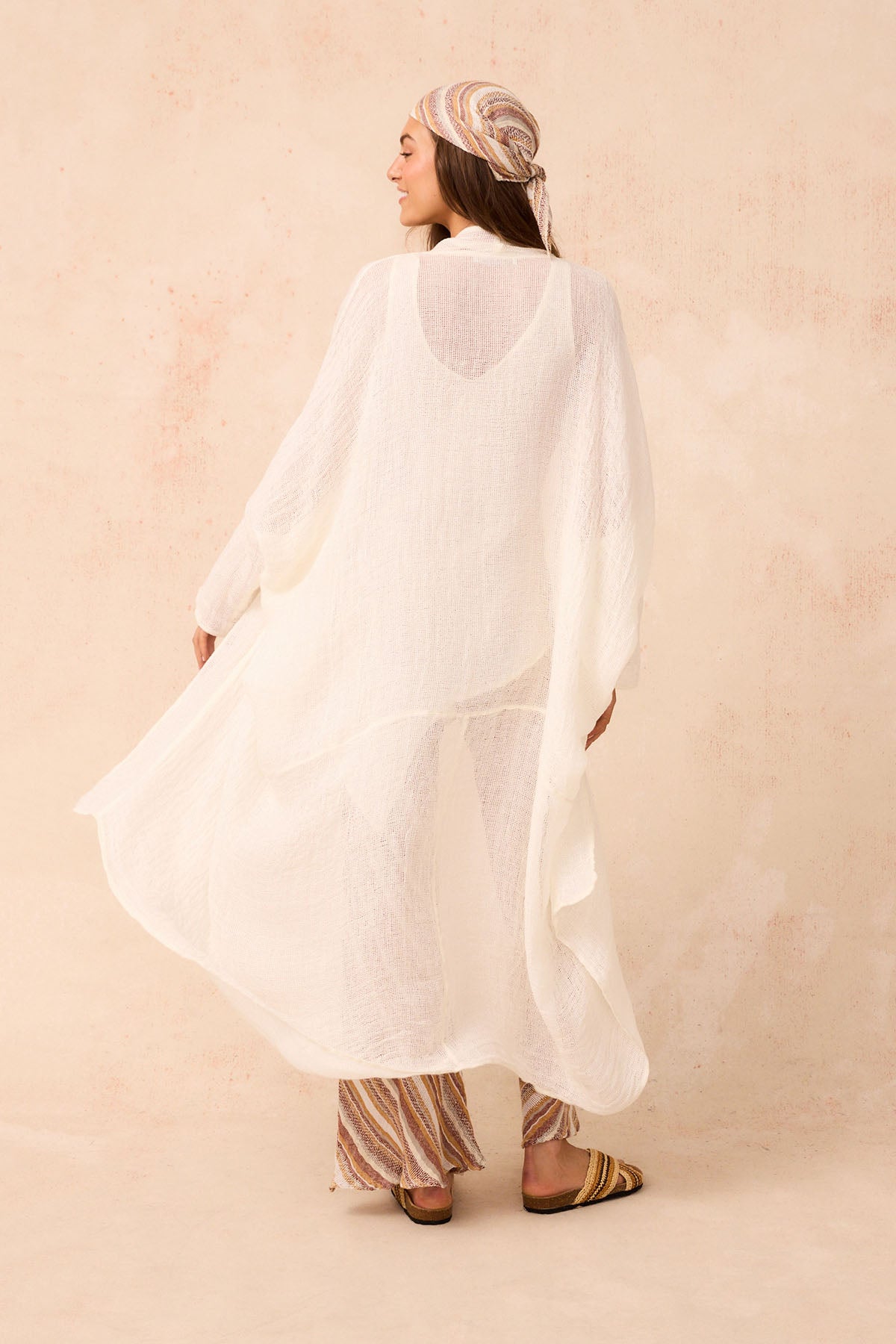 Odissea Coat -Rete Panna