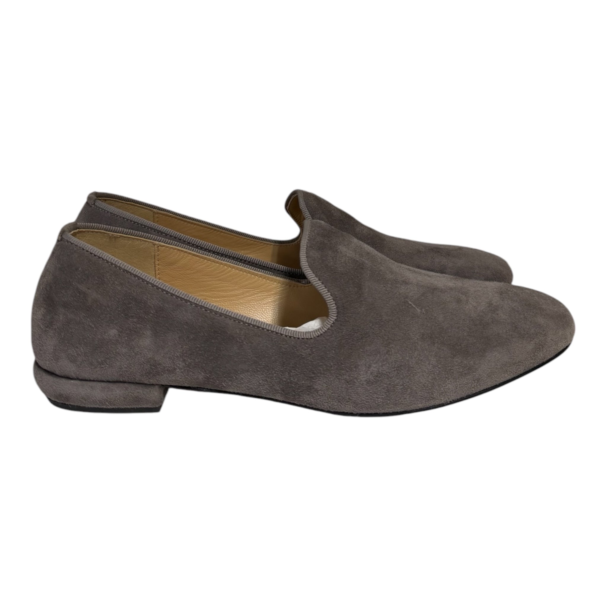 Suede Loafer - Grey