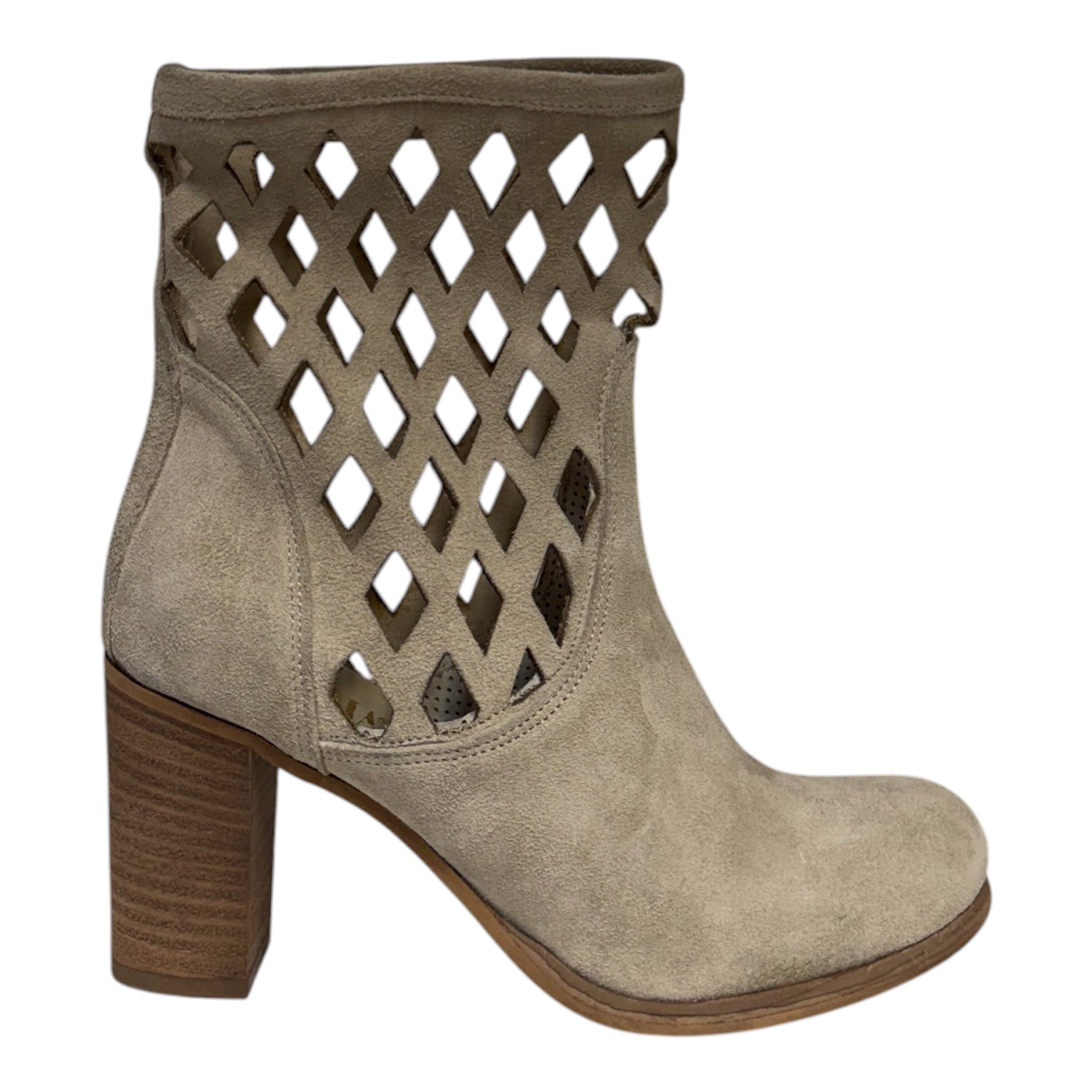 Stencel Boot - Taupe Suede