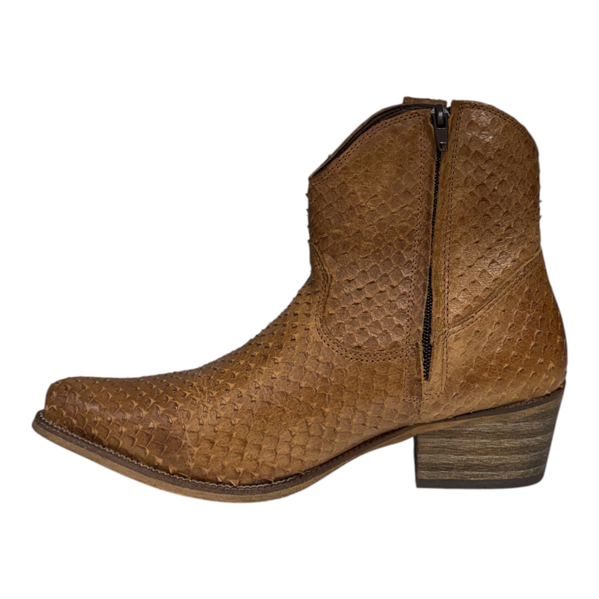 Snake Boot - Camel