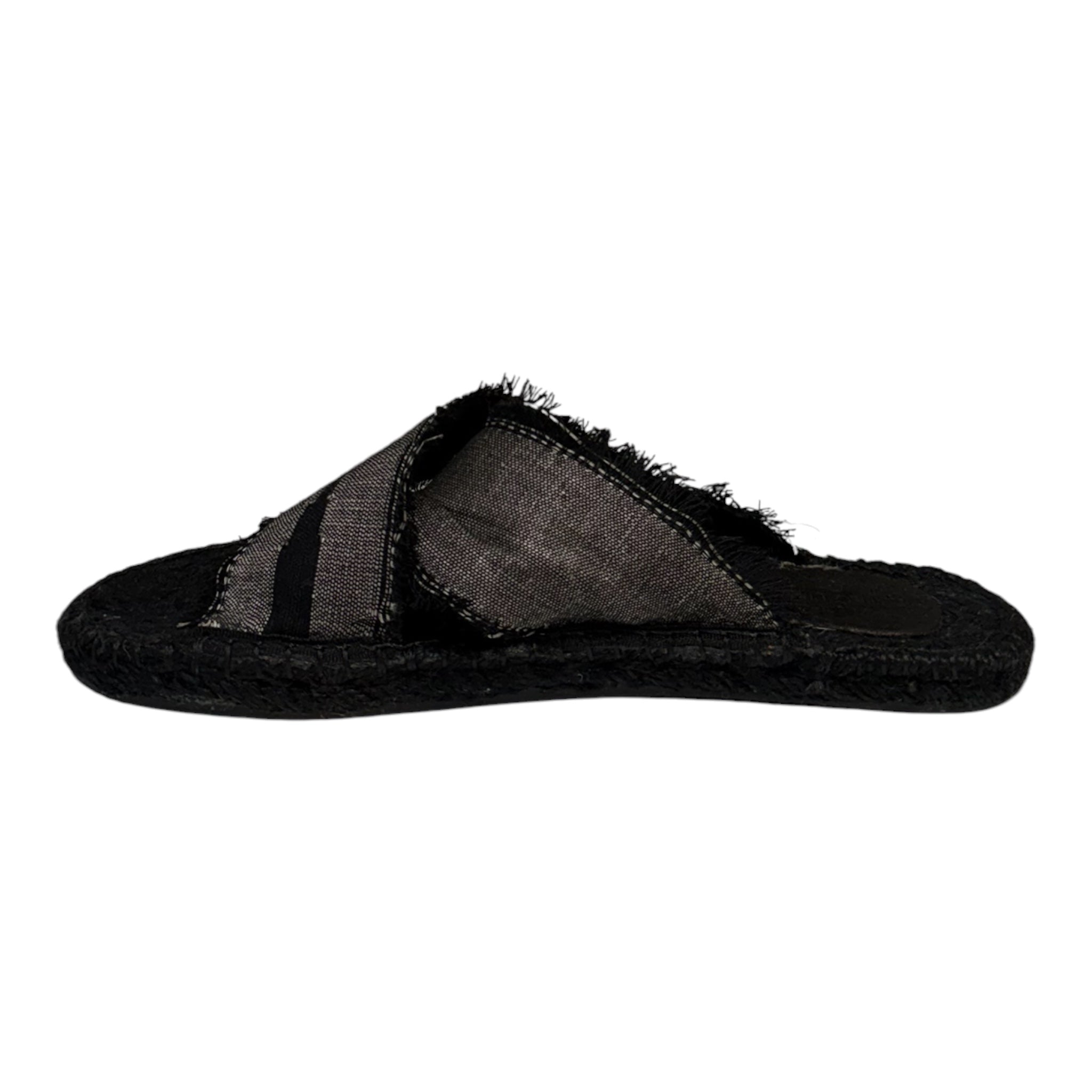 Linen Slides - Black