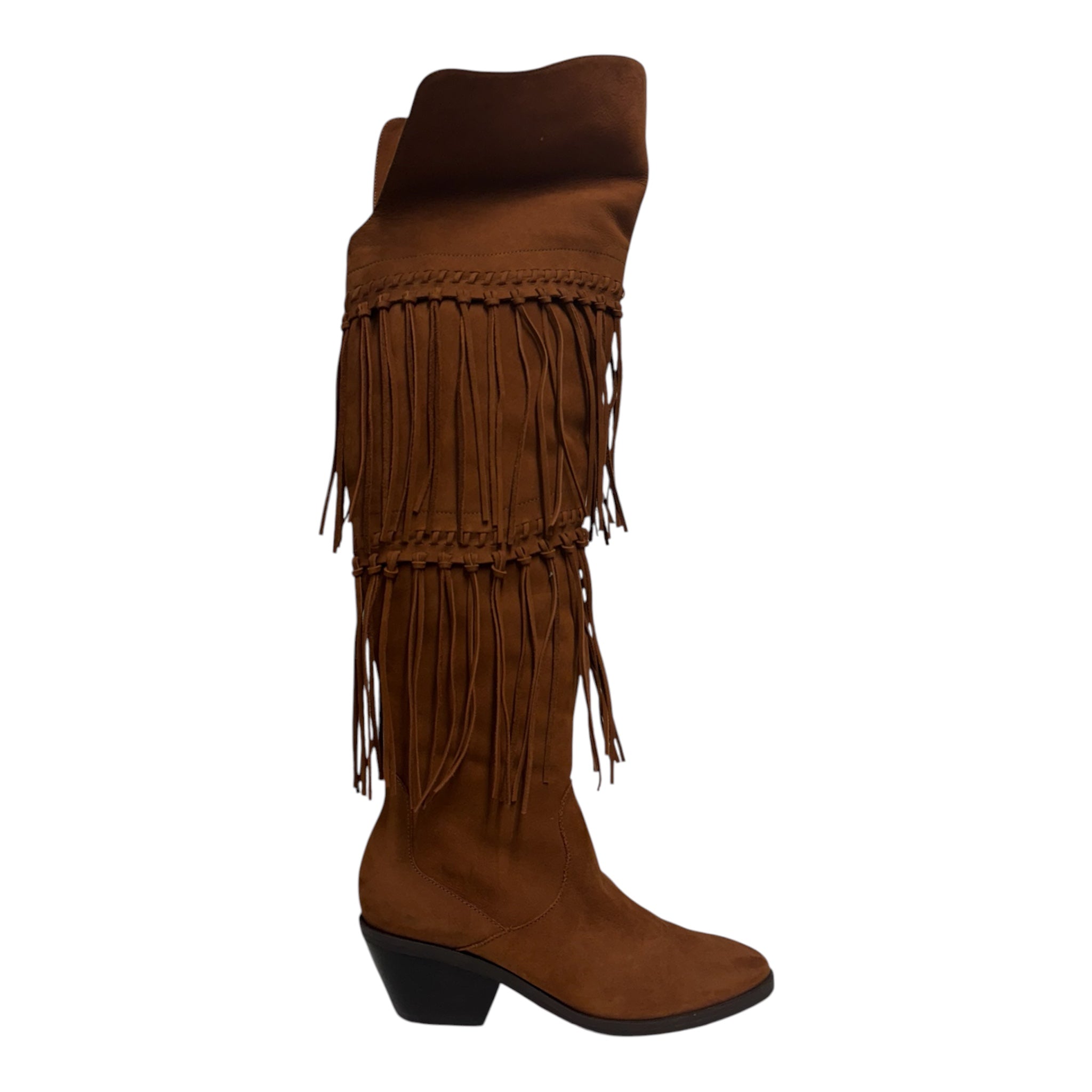 Fringe Boot - Tan